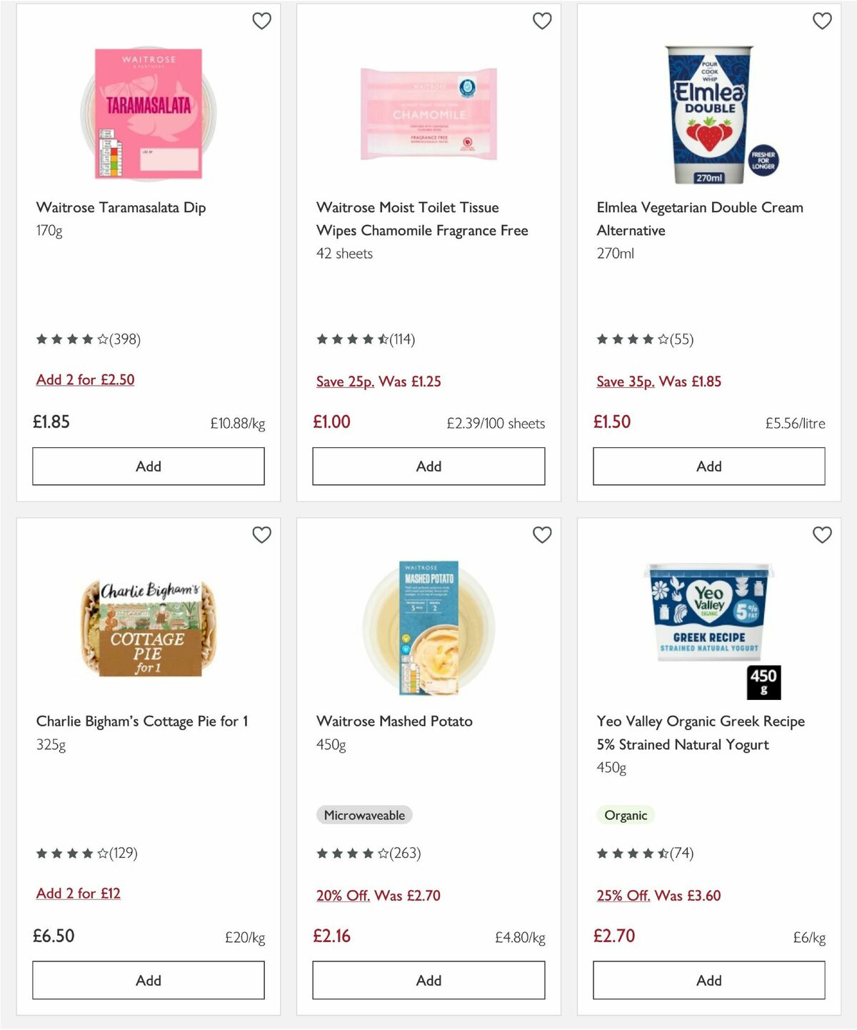 Waitrose Offers from 1 April