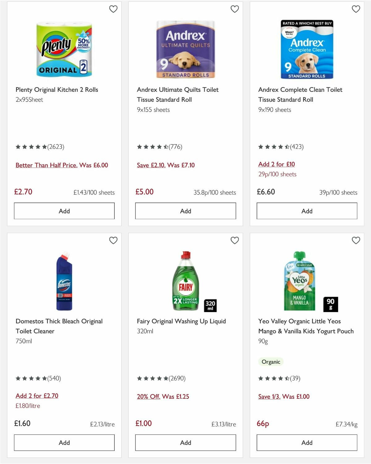 Waitrose Offers from 1 April