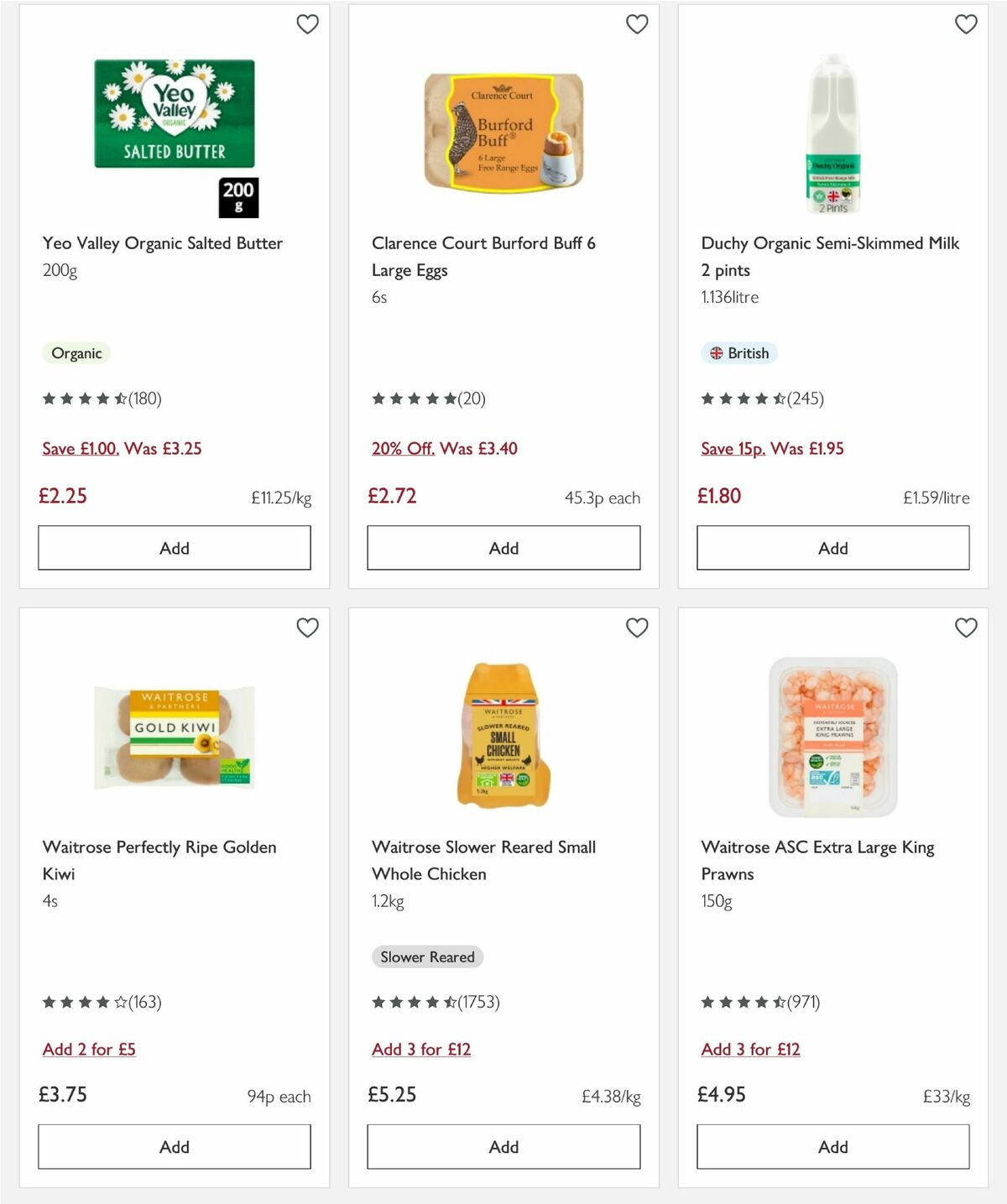 Waitrose Offers from 1 April
