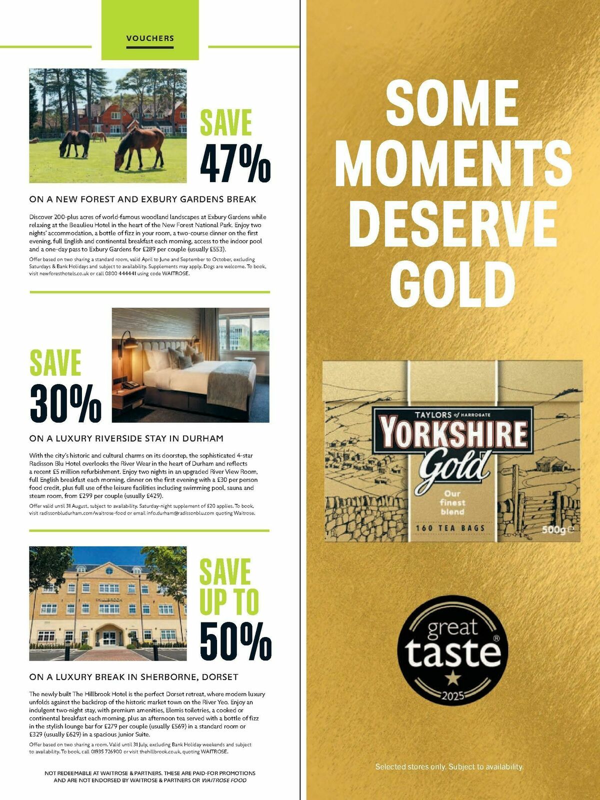 Waitrose Offers from 1 April