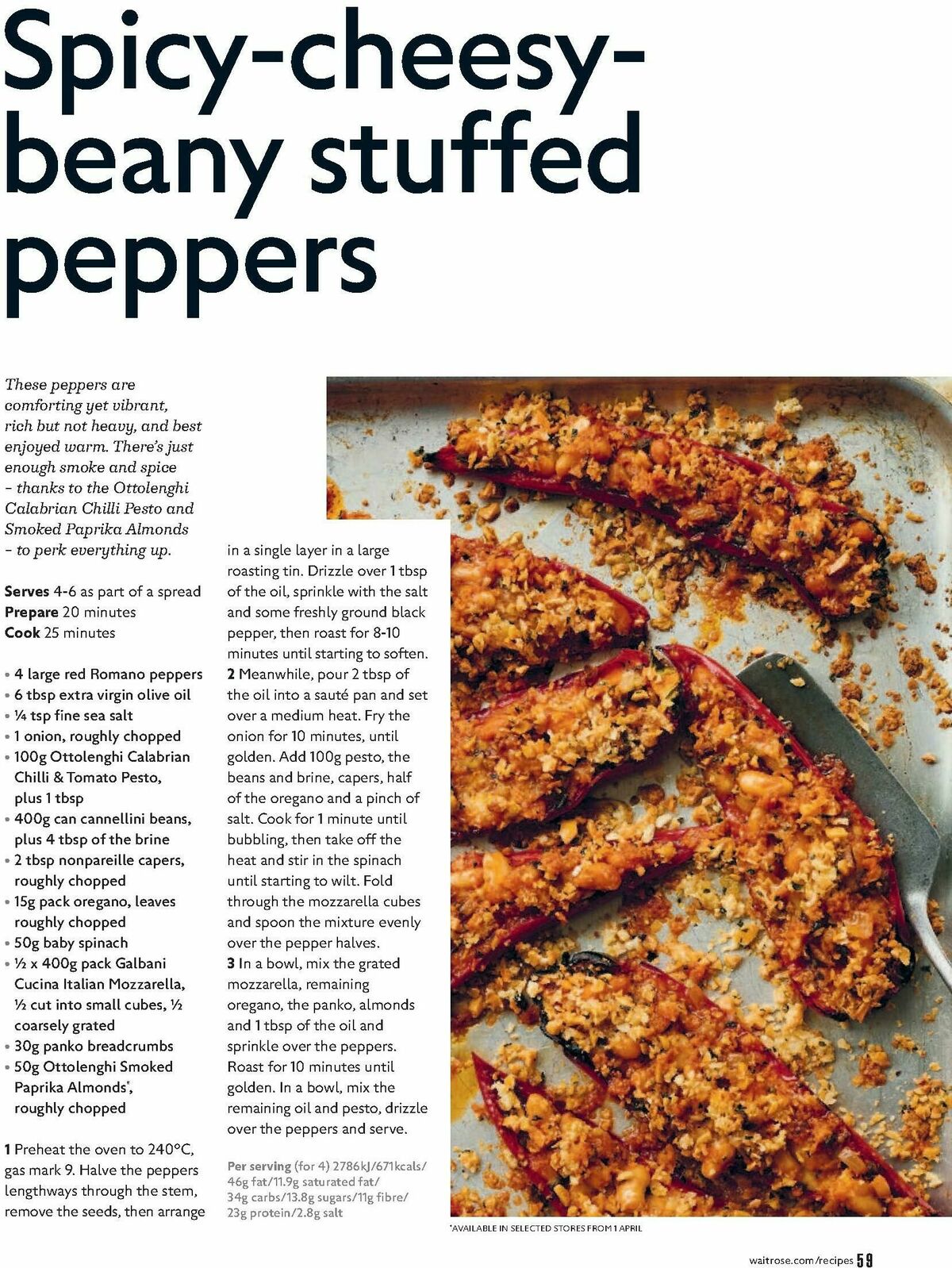 Waitrose Offers from 1 April