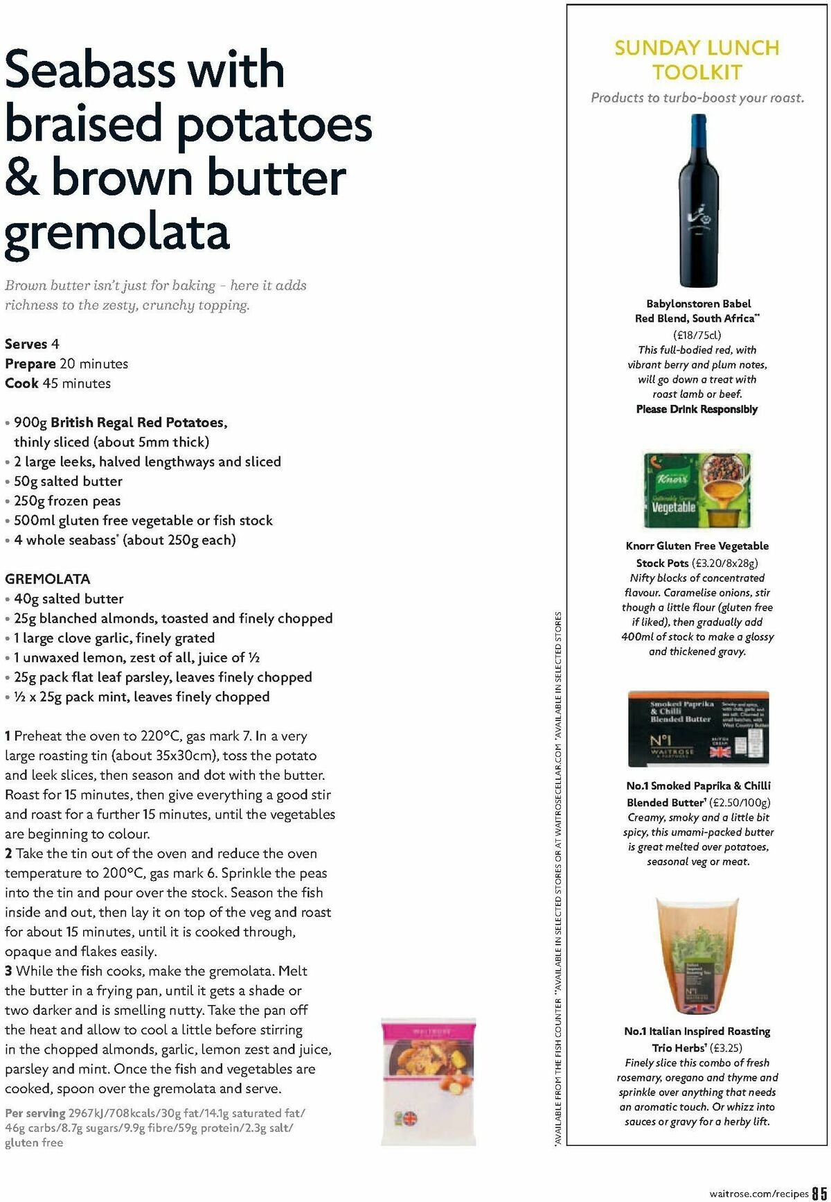 Waitrose Offers from 1 April