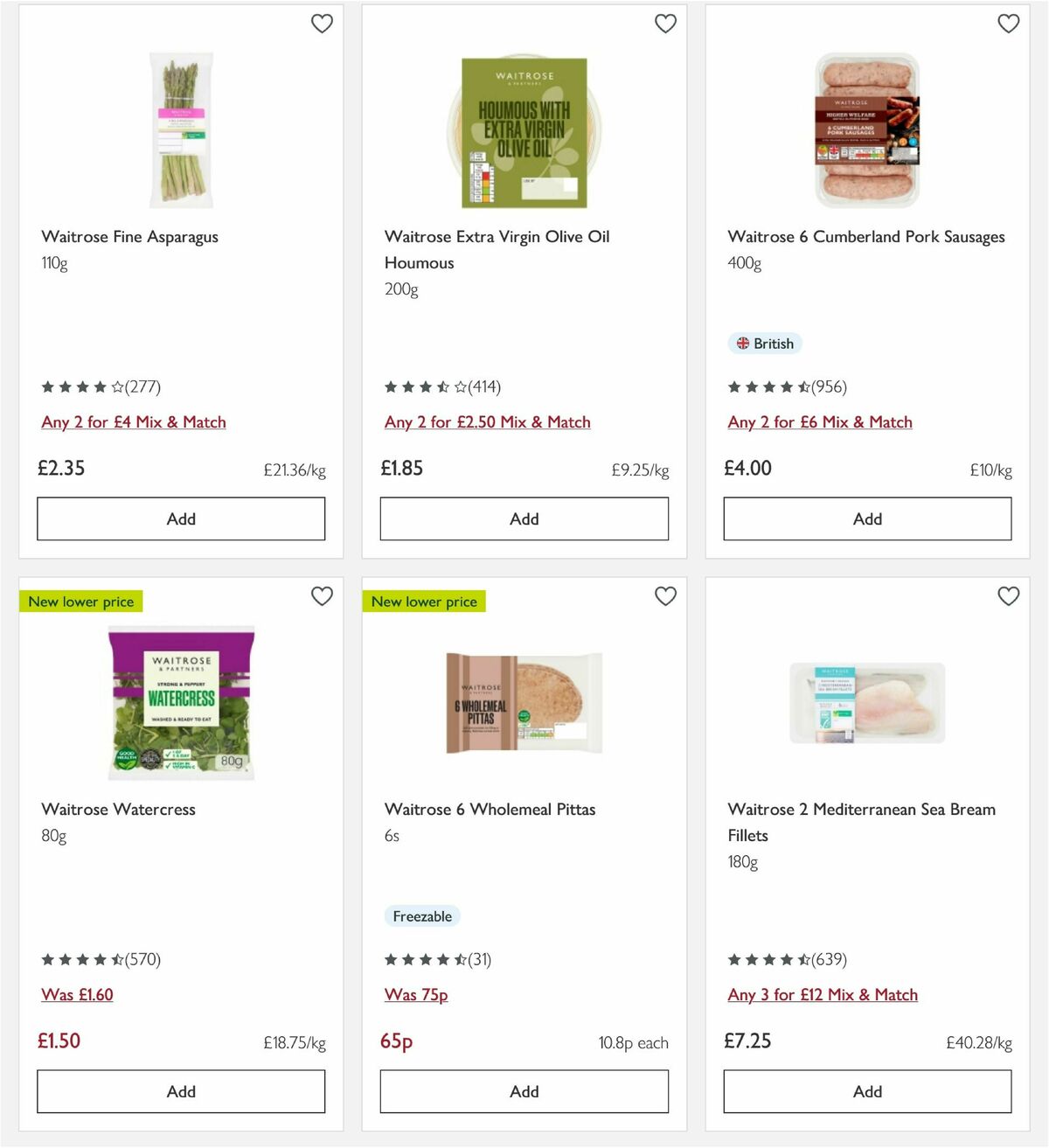 Waitrose Offers from 4 August