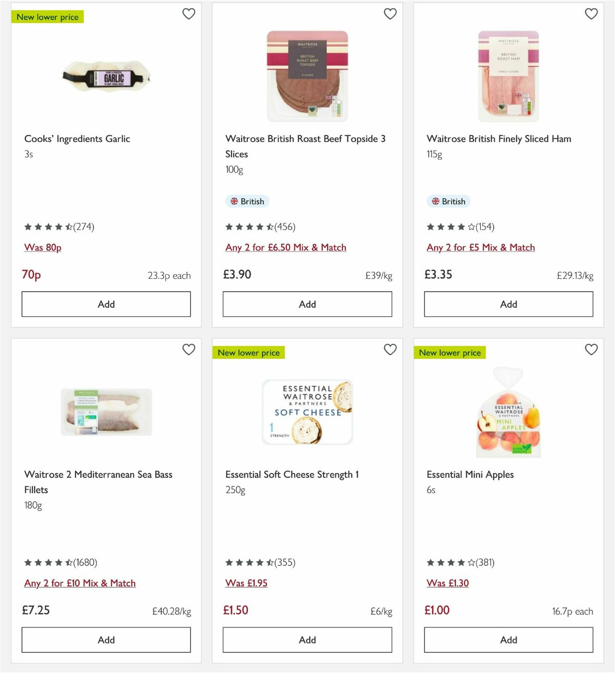 Waitrose Offers from 4 August