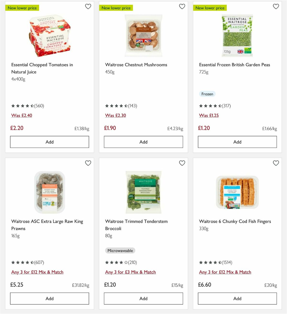 Waitrose Offers from 4 August
