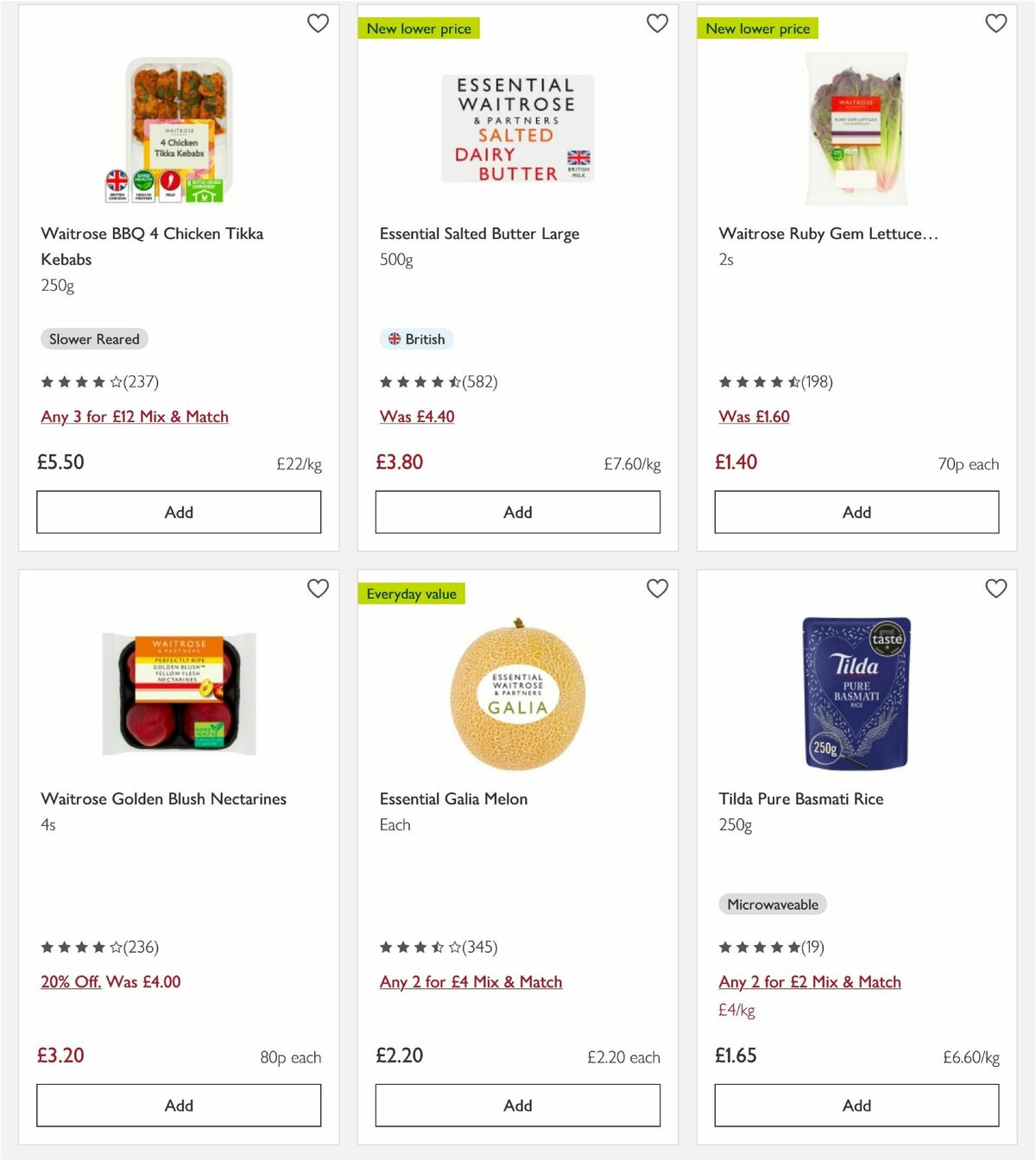 Waitrose Offers from 4 August
