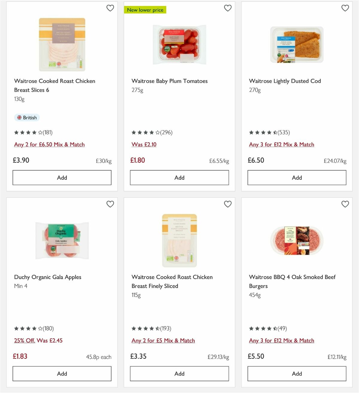 Waitrose Offers from 4 August