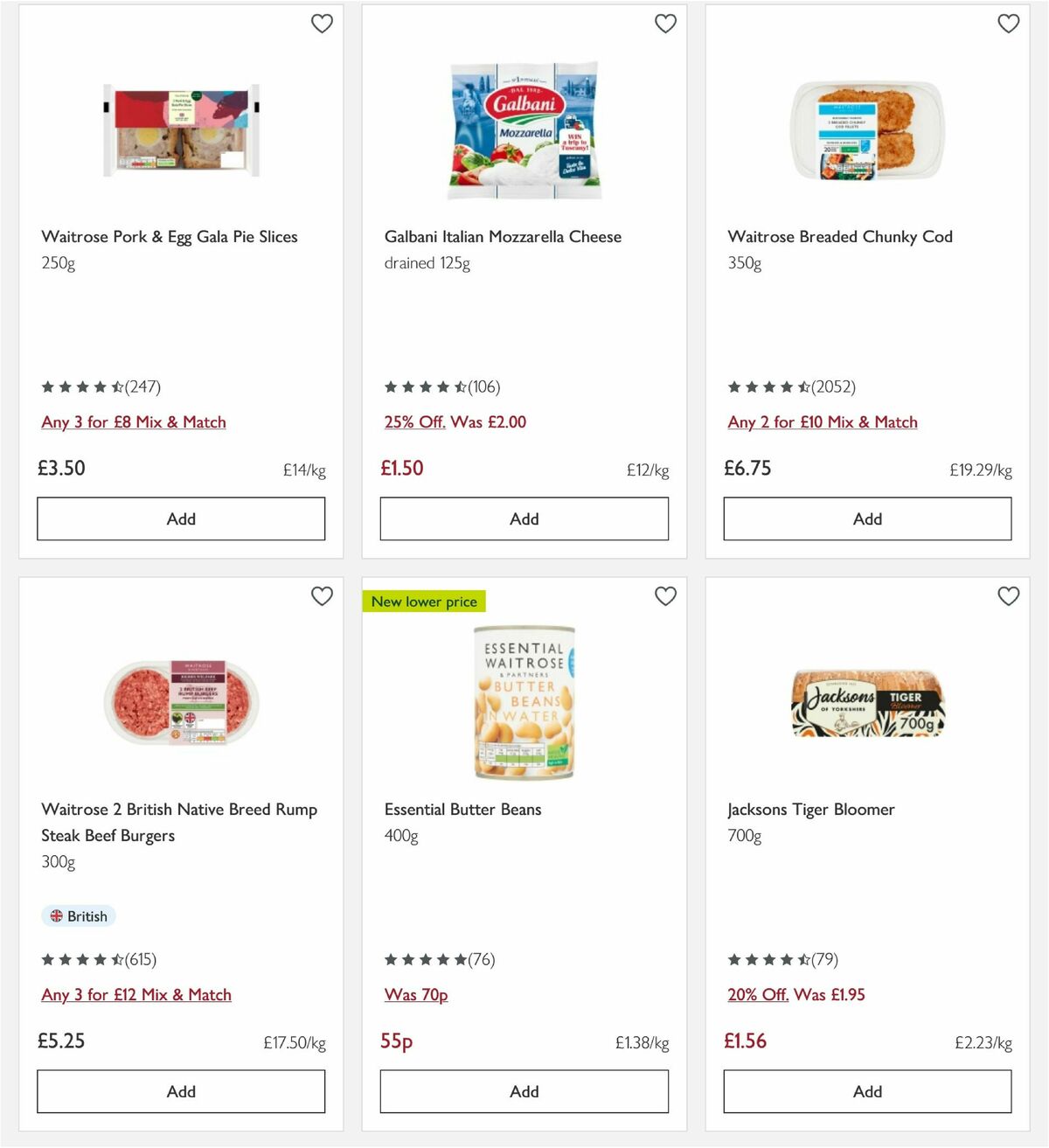 Waitrose Offers from 4 August
