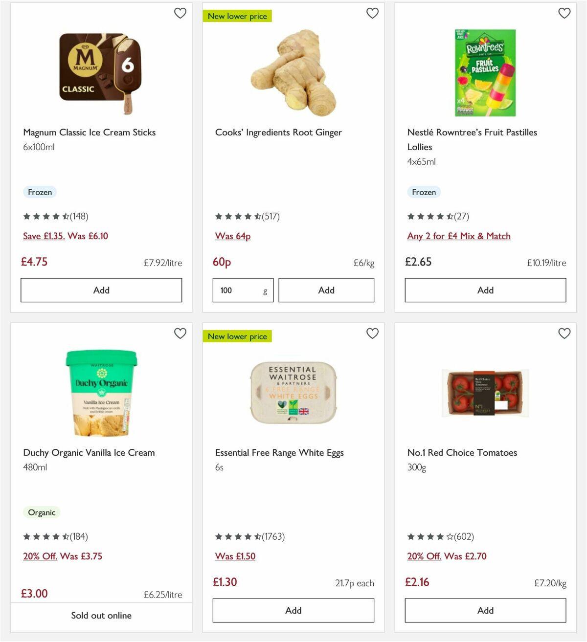 Waitrose Offers from 4 August
