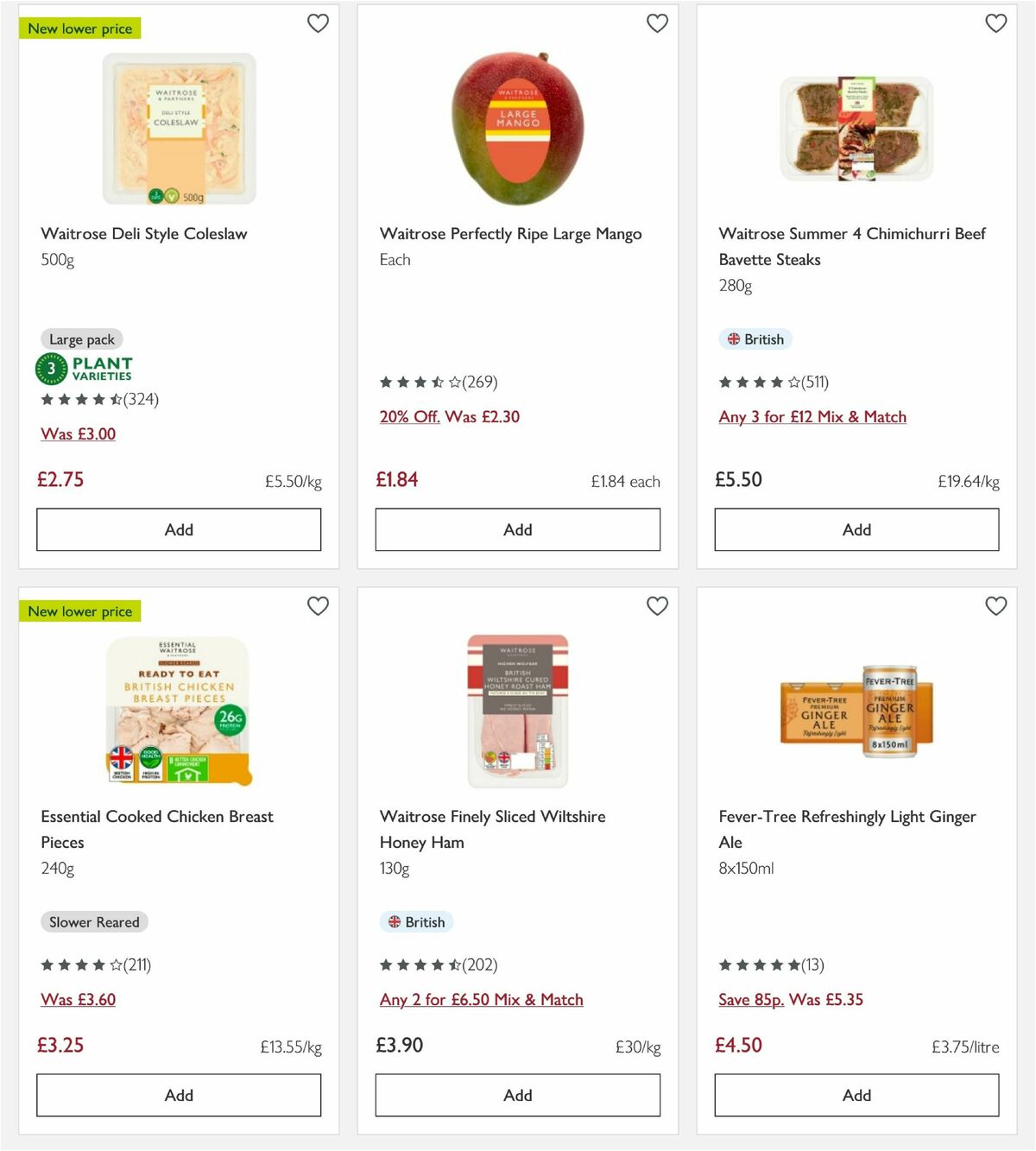 Waitrose Offers from 4 August