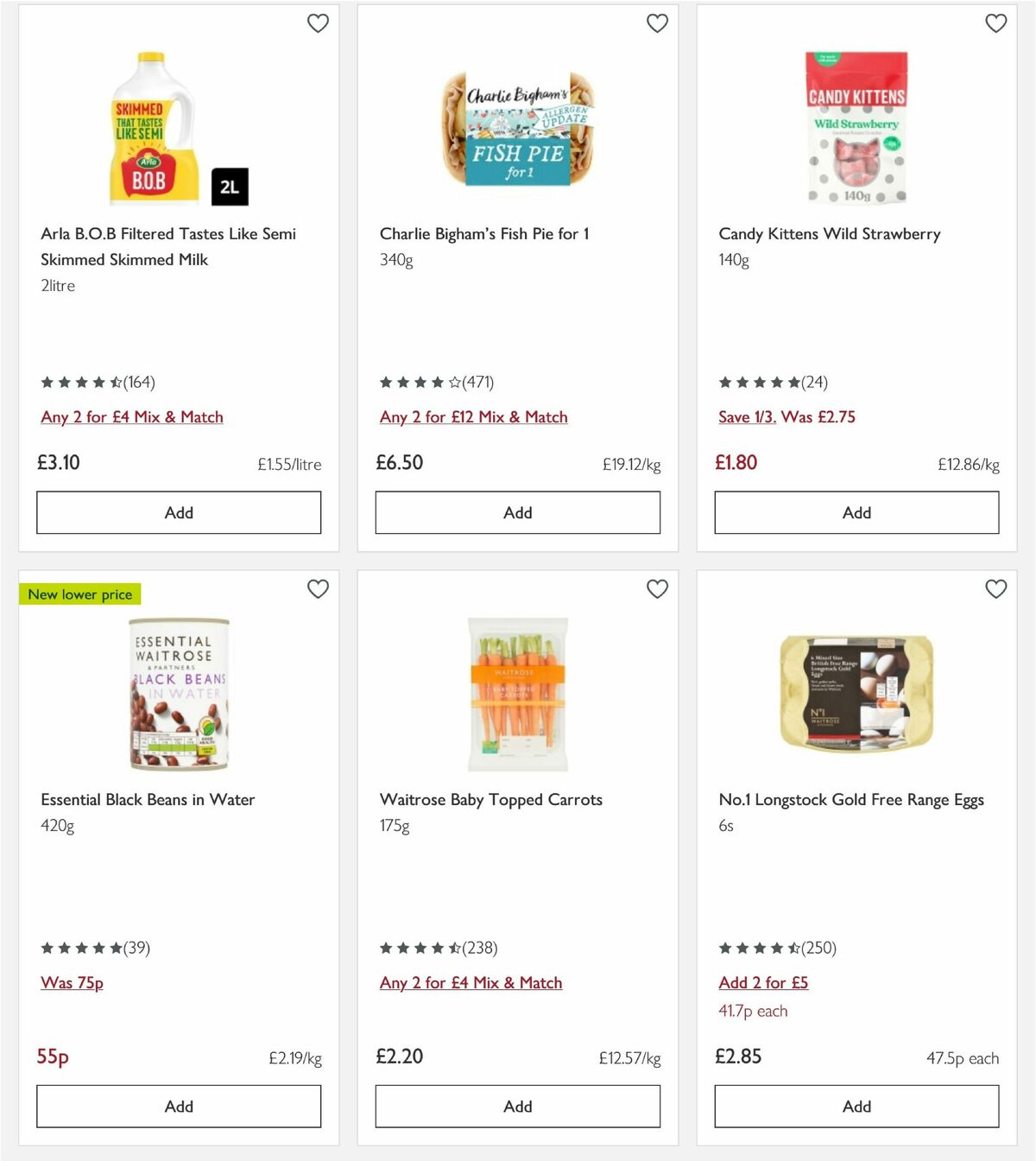 Waitrose Offers from 4 August