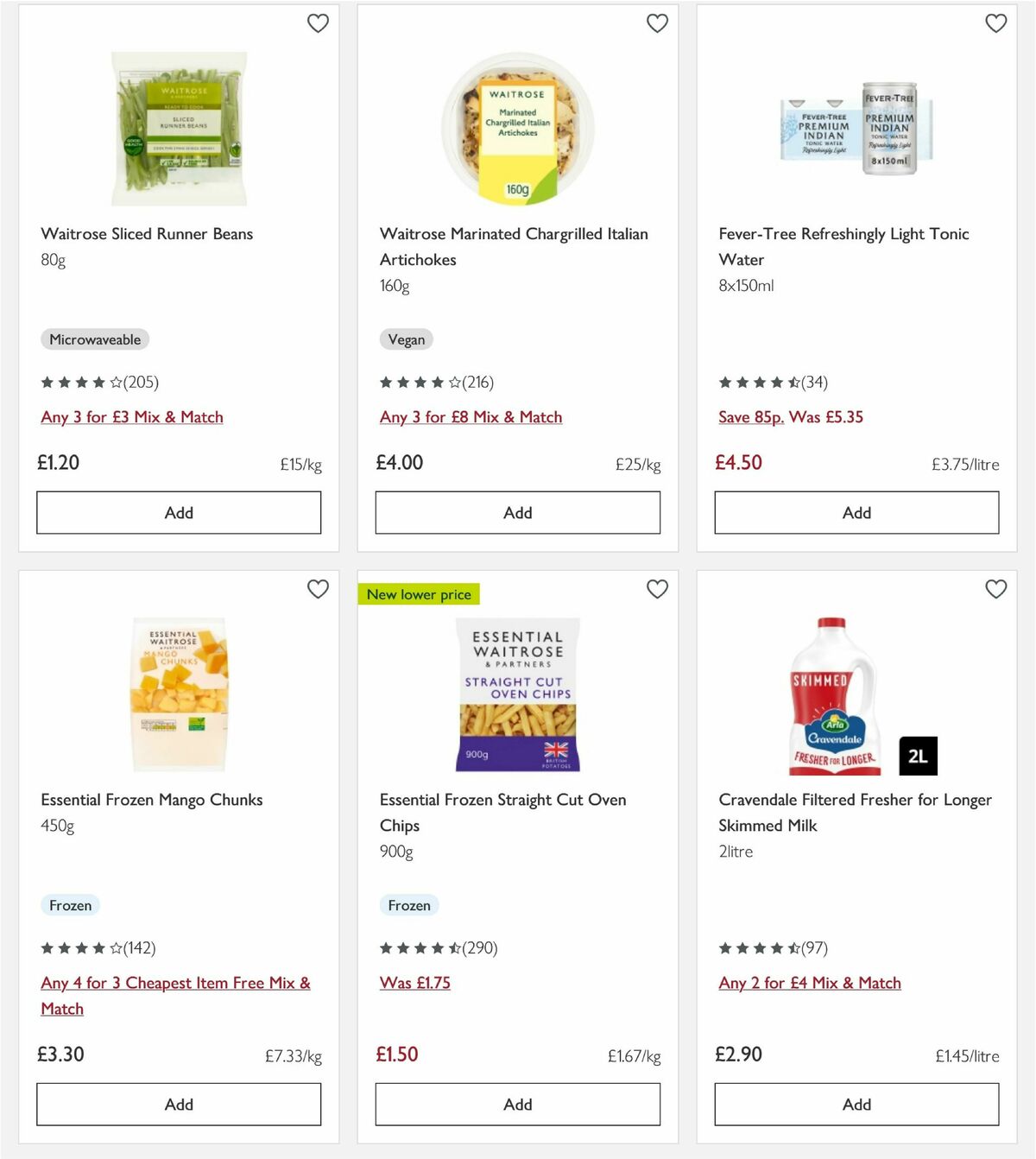 Waitrose Offers from 4 August
