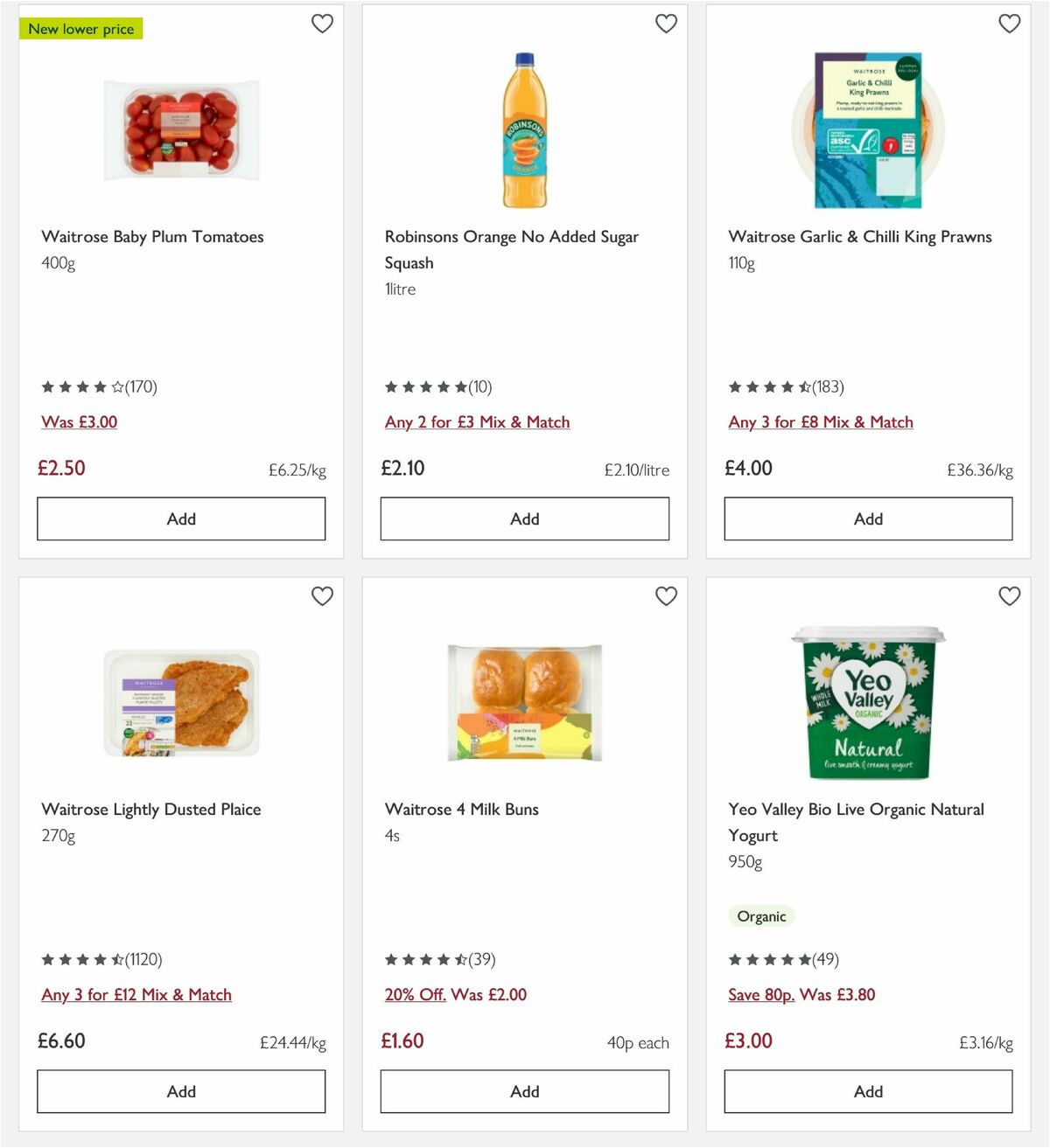 Waitrose Offers from 4 August