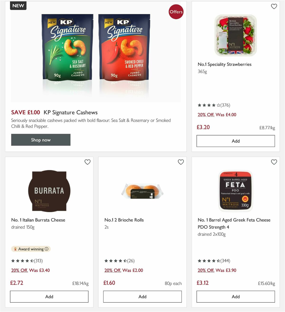 Waitrose Offers from 4 August