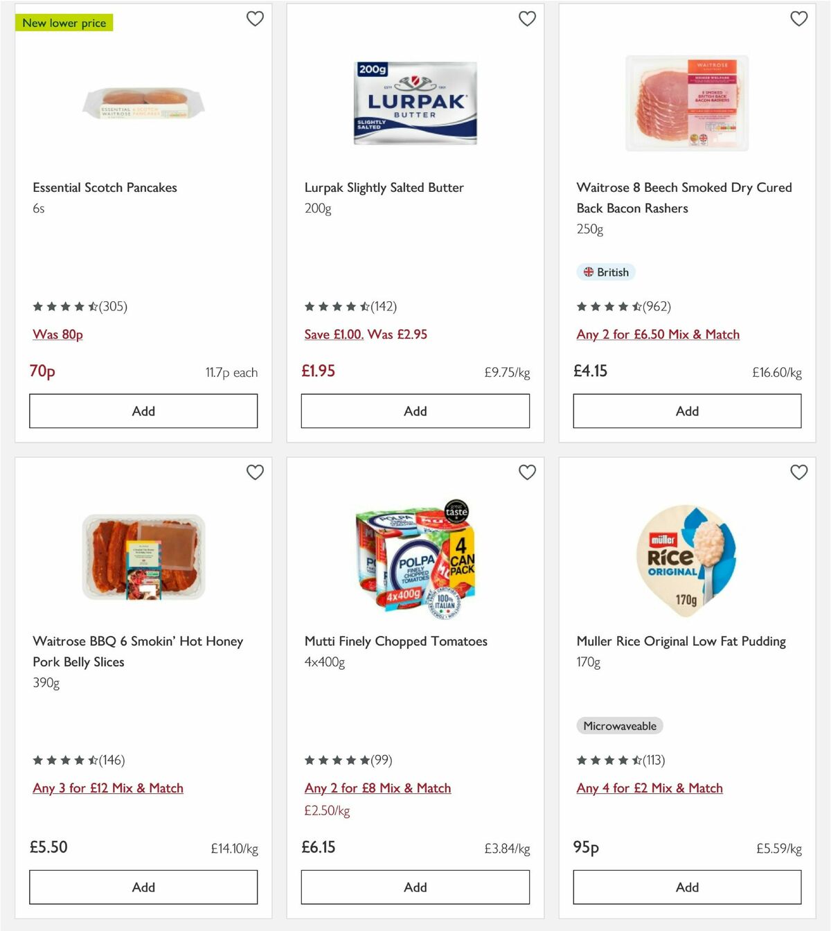 Waitrose Offers from 4 August