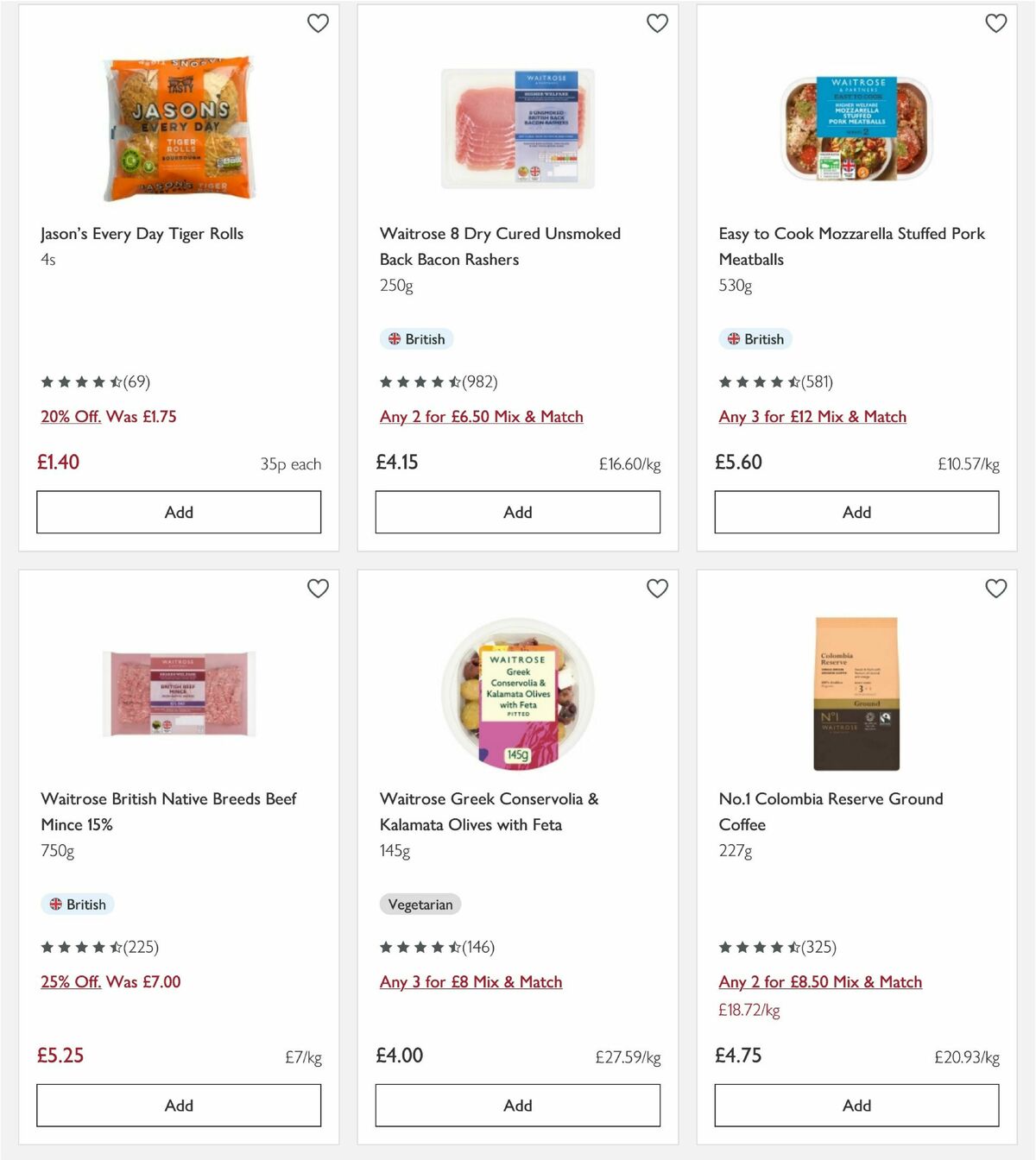 Waitrose Offers from 4 August