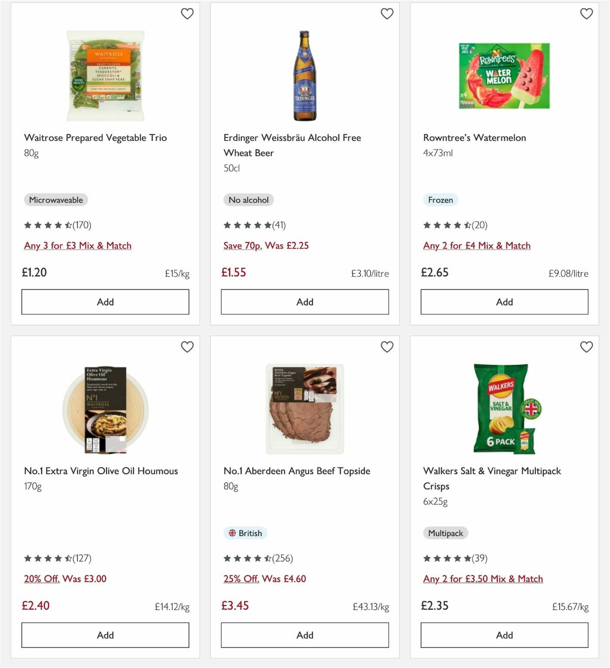 Waitrose Offers from 4 August