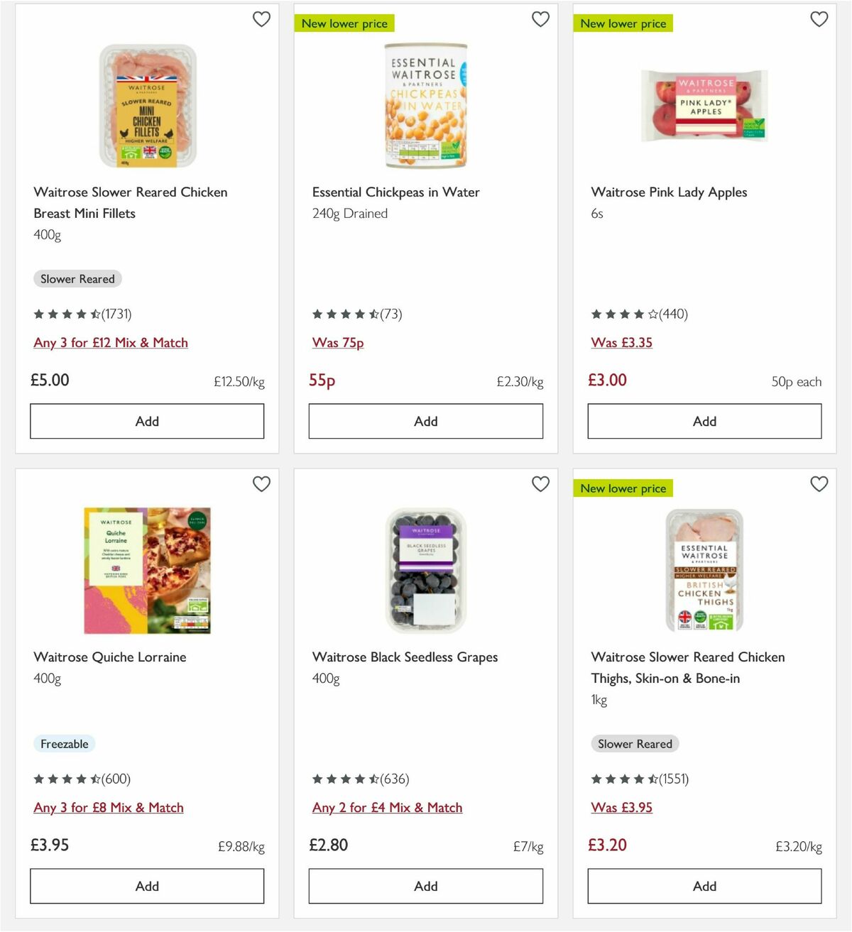 Waitrose Offers from 4 August