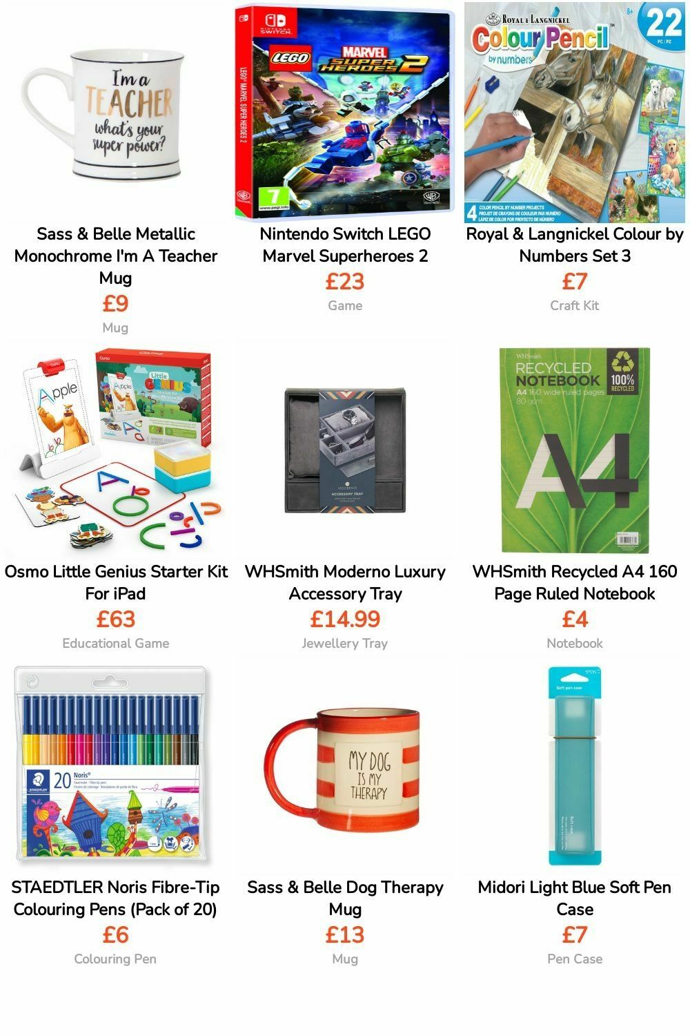 WHSmith Offers from 3 October