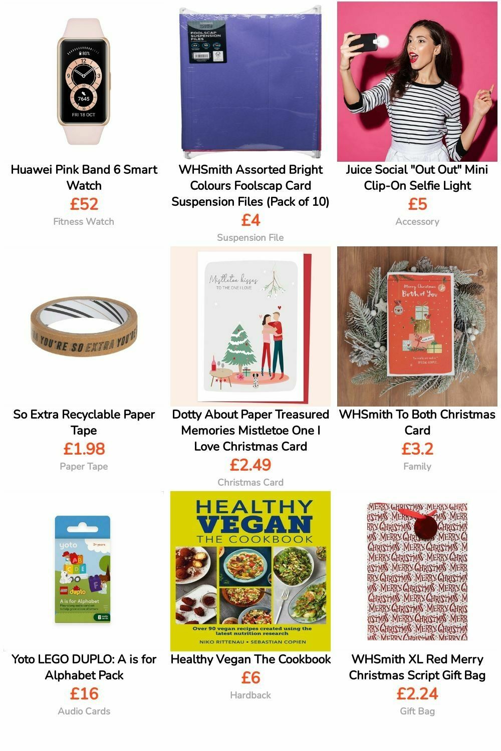 WHSmith Offers from 9 January