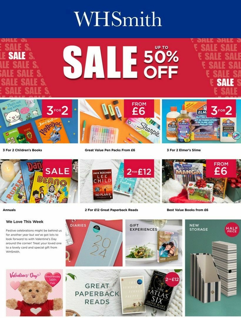WHSmith Offers from 23 January
