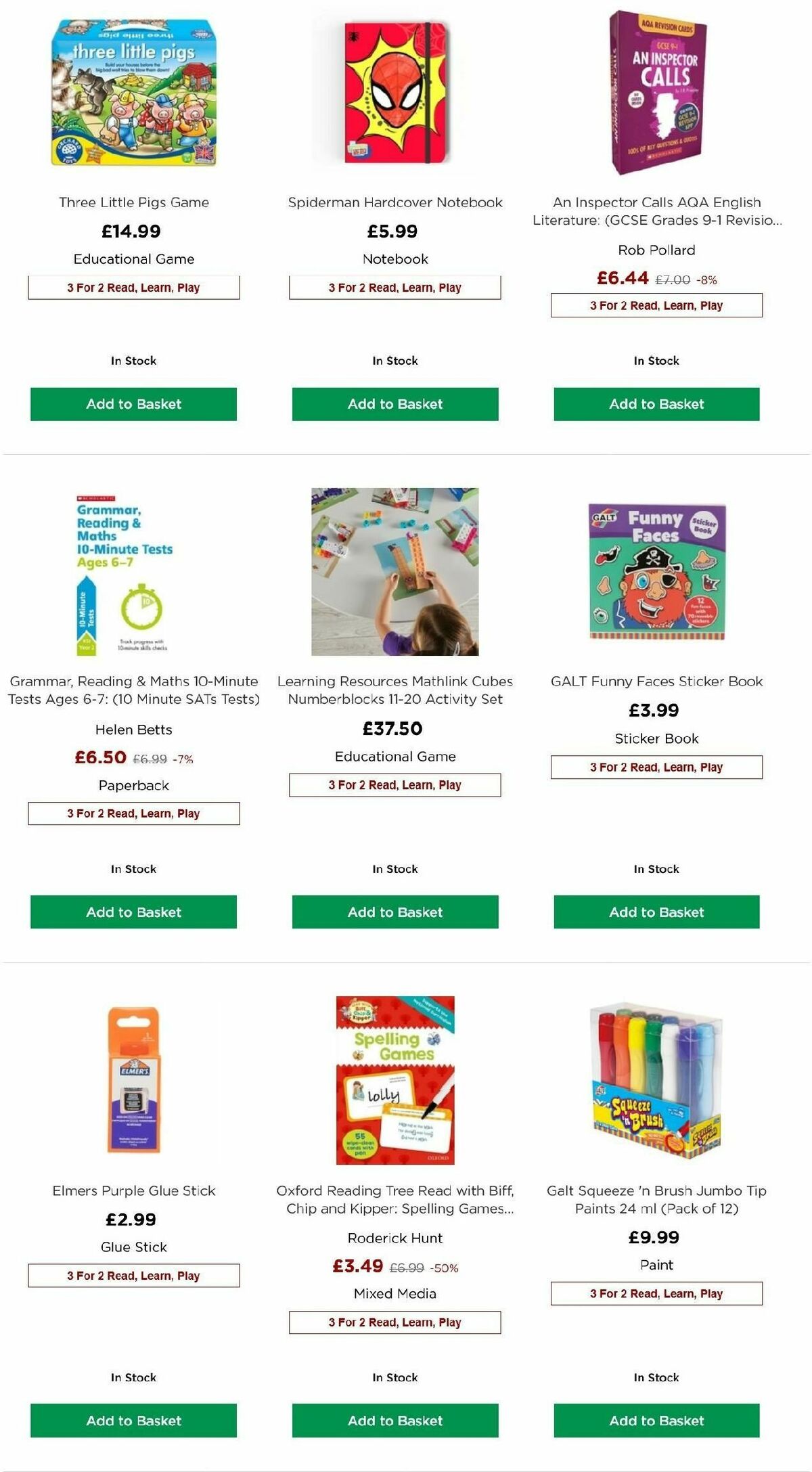 TGJones Offers from 9 April