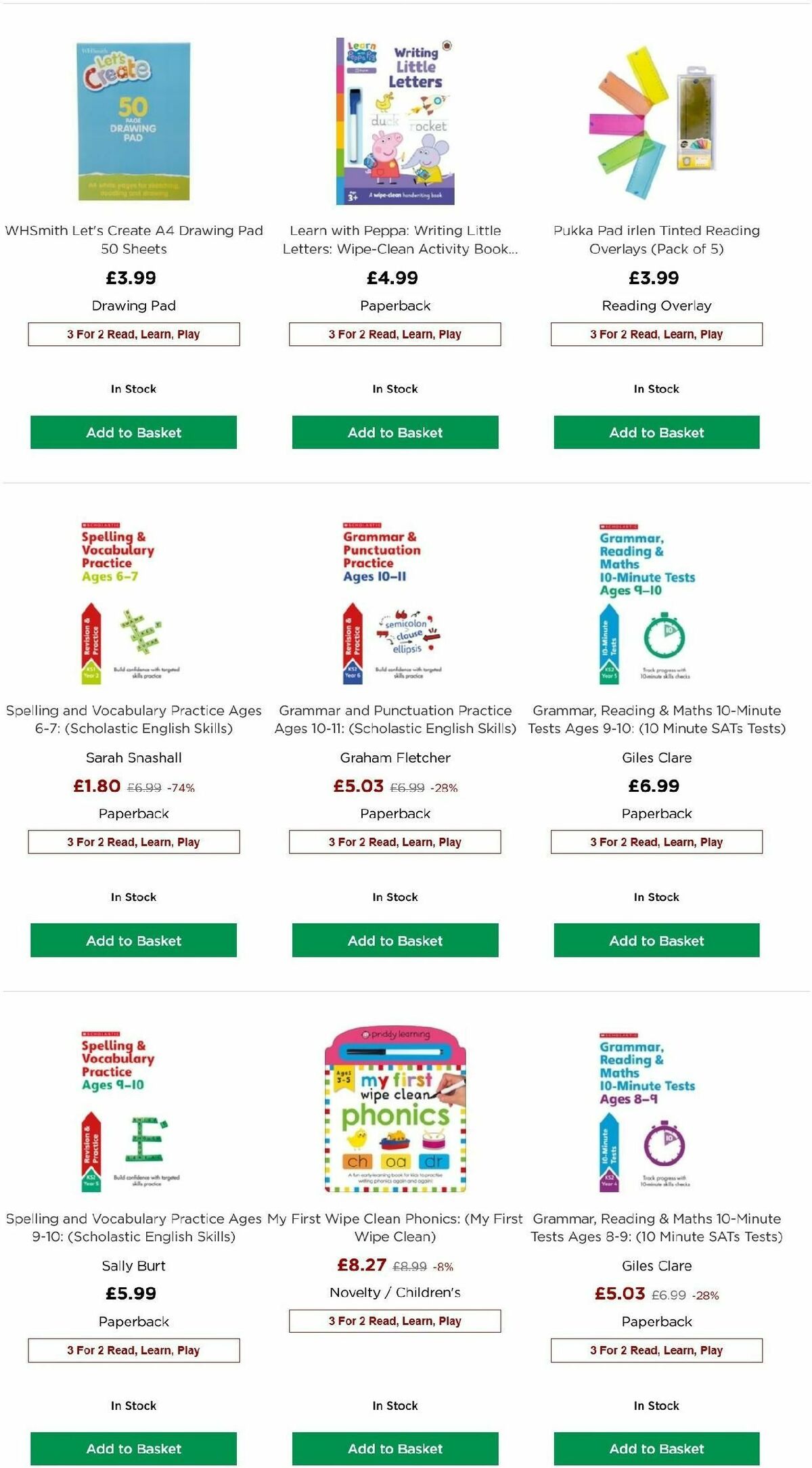 TGJones Offers from 9 April