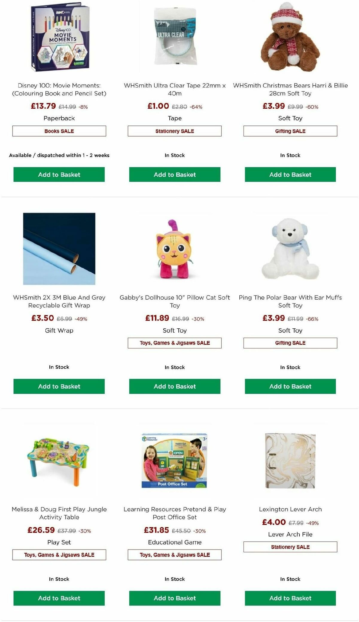 TGJones Offers from 11 June