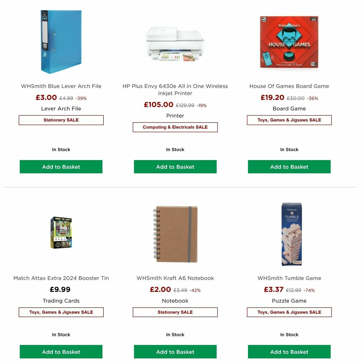 TGJones Offers from 18 June