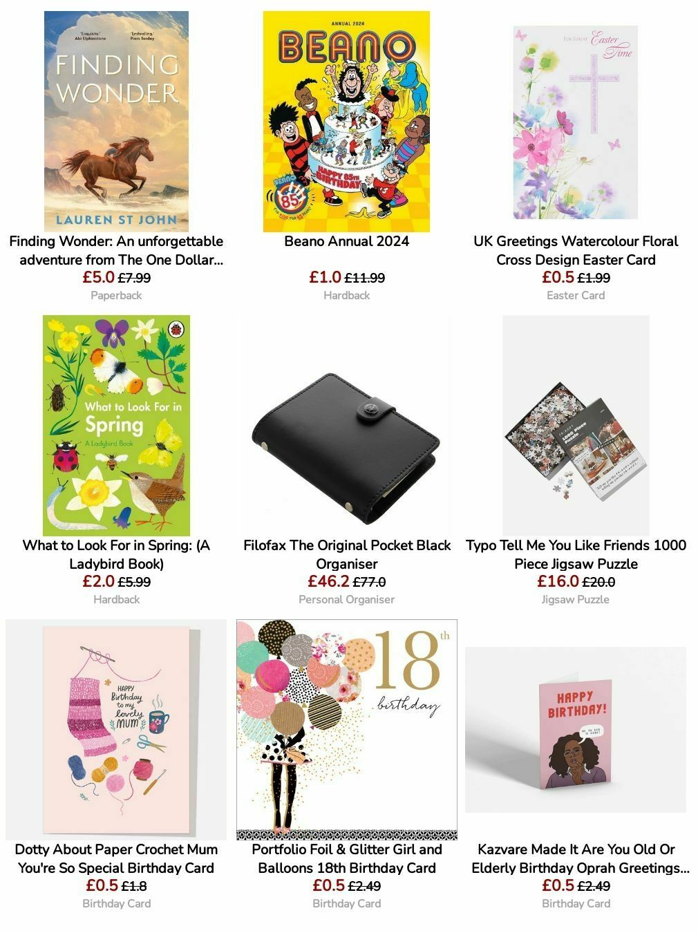 TGJones Offers from 13 August