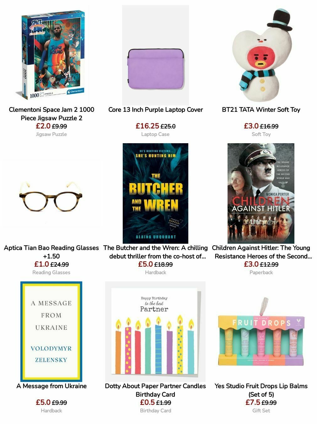 TGJones Offers from 20 August