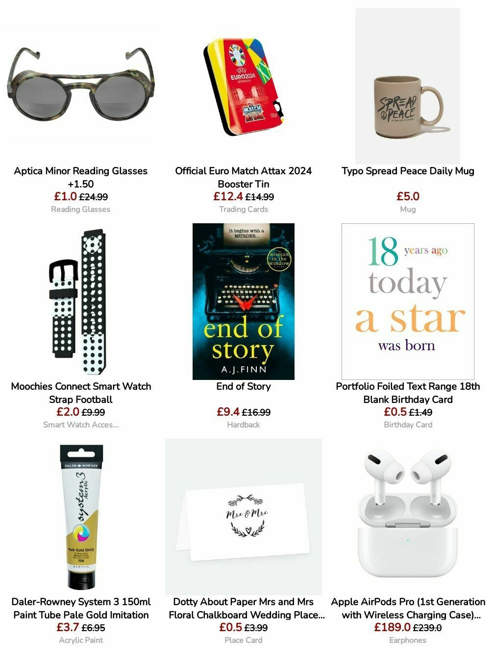 TGJones Offers from 20 August