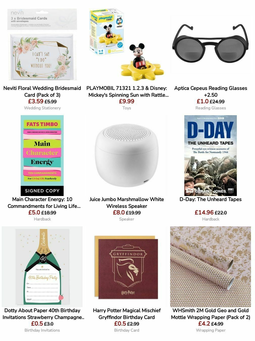 TGJones Offers from 20 August