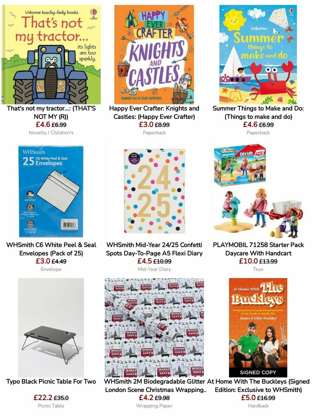 TGJones Offers from 27 August