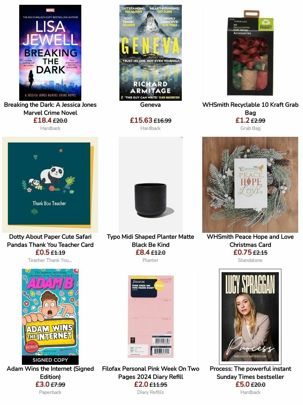 TGJones Offers from 3 September