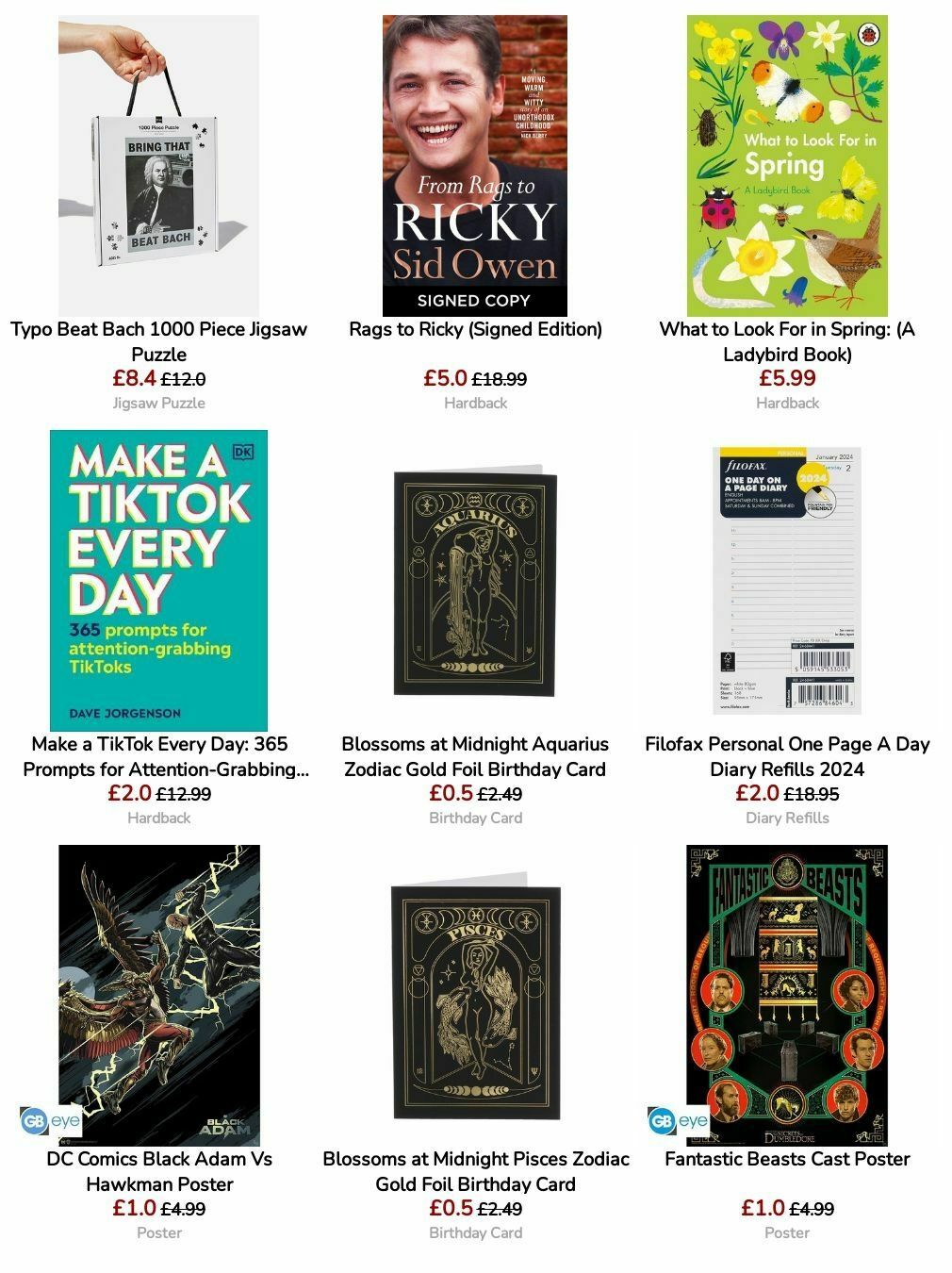 TGJones Offers from 17 September