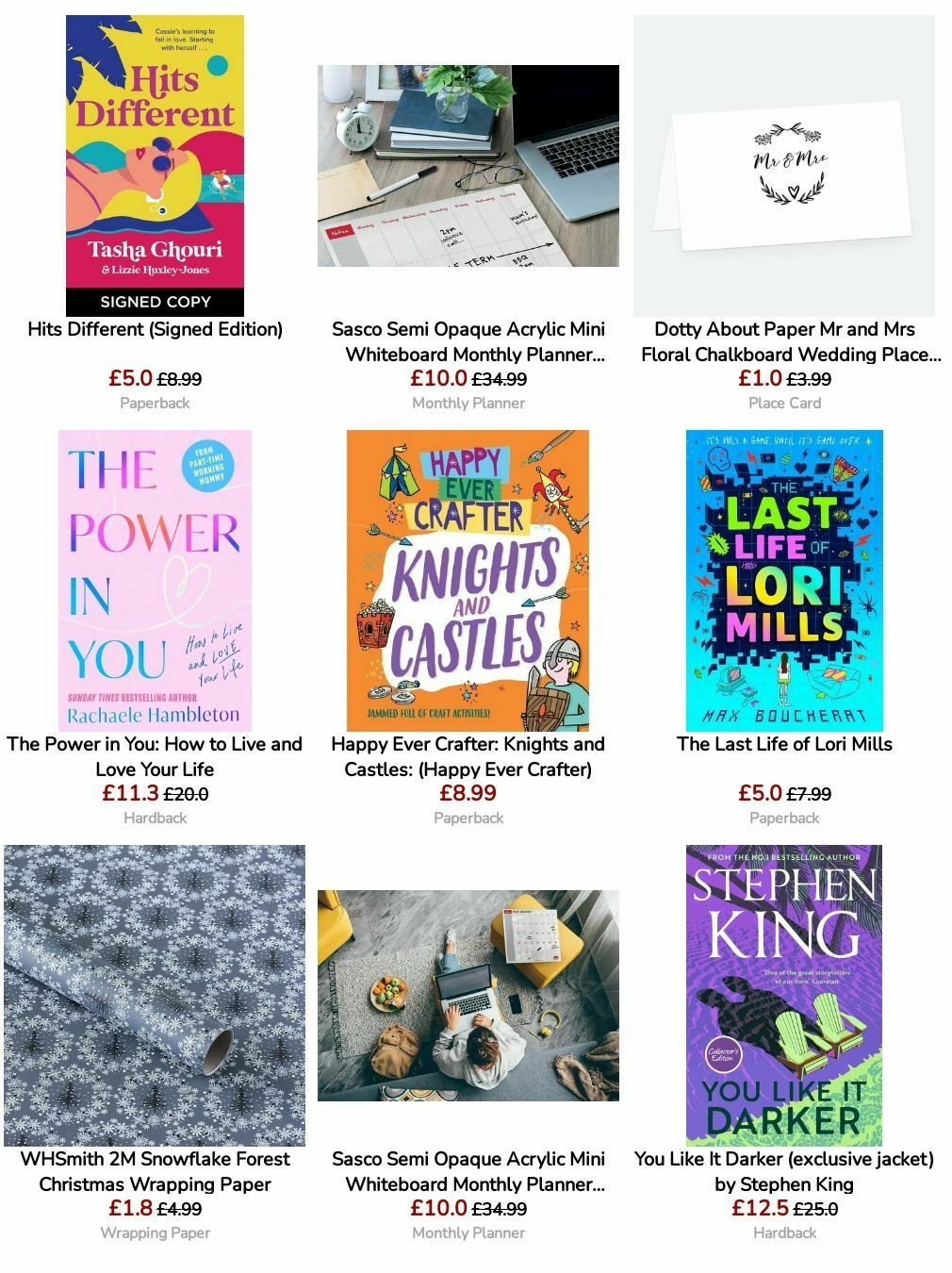 TGJones Offers from 17 September