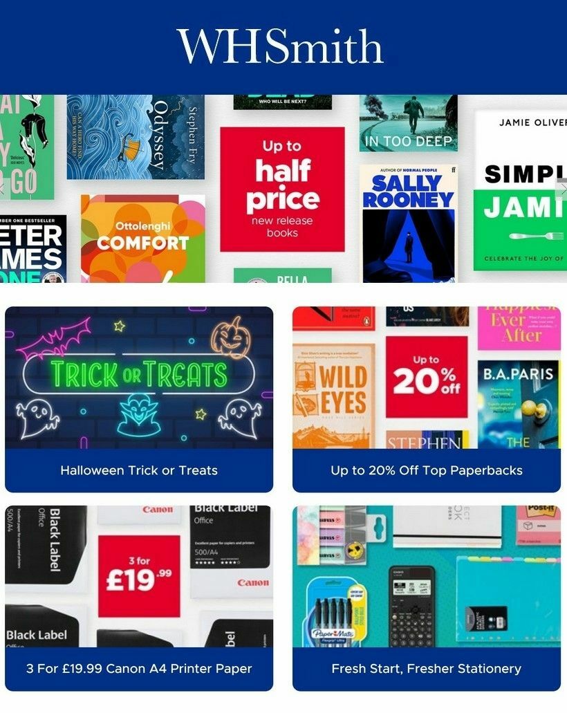 TGJones Offers from 8 October