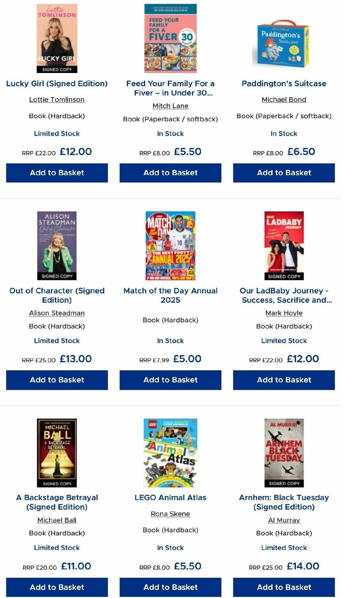 TGJones Offers from 7 January