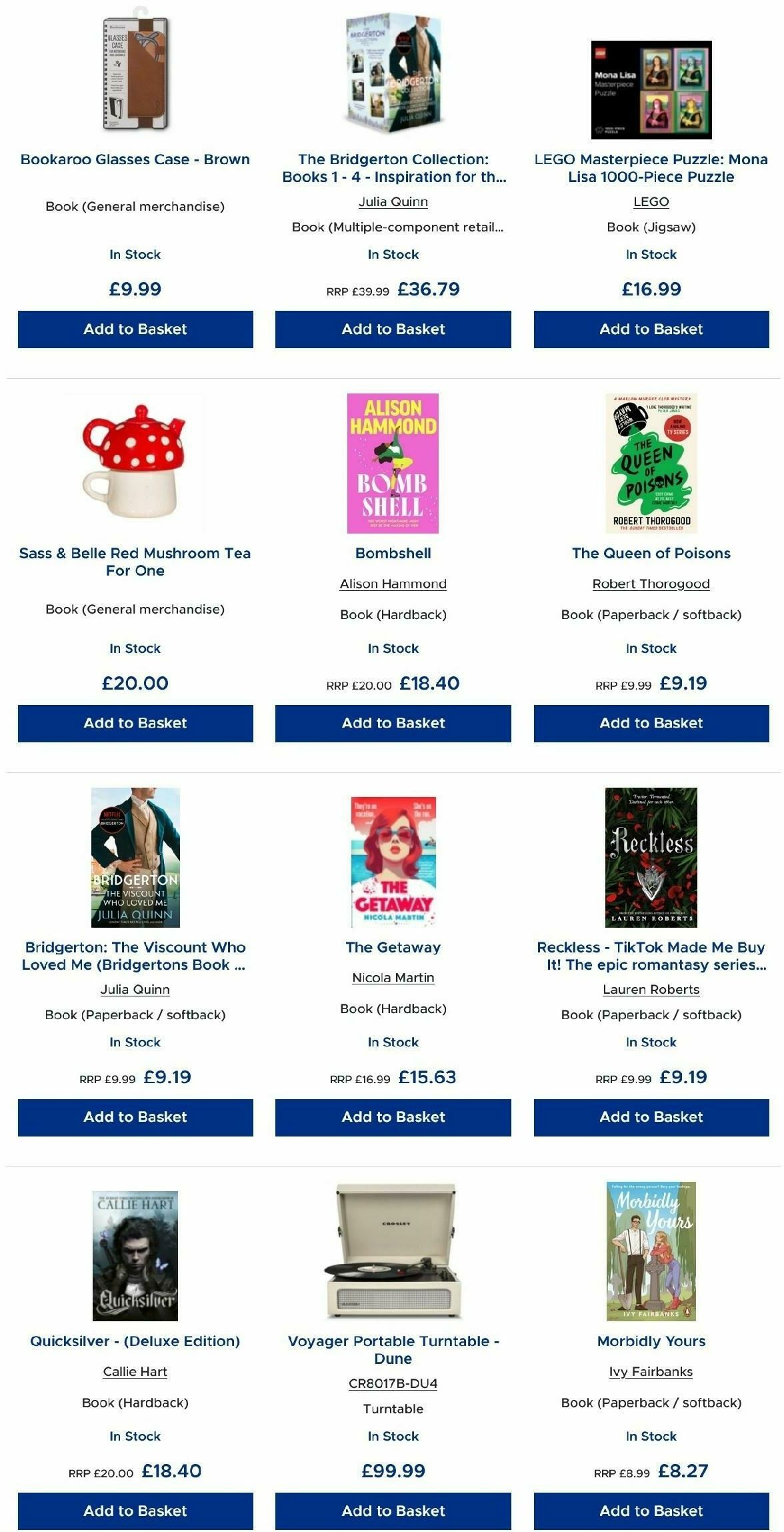 TGJones Offers from 4 February