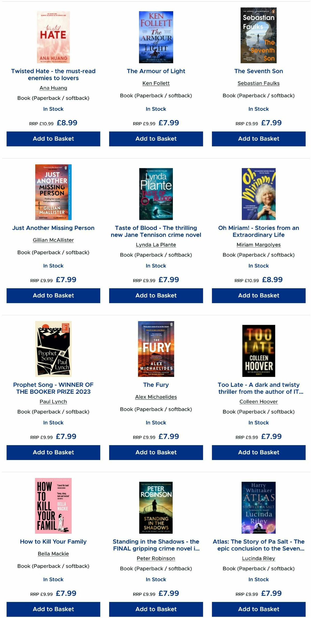 TGJones Offers from 1 April