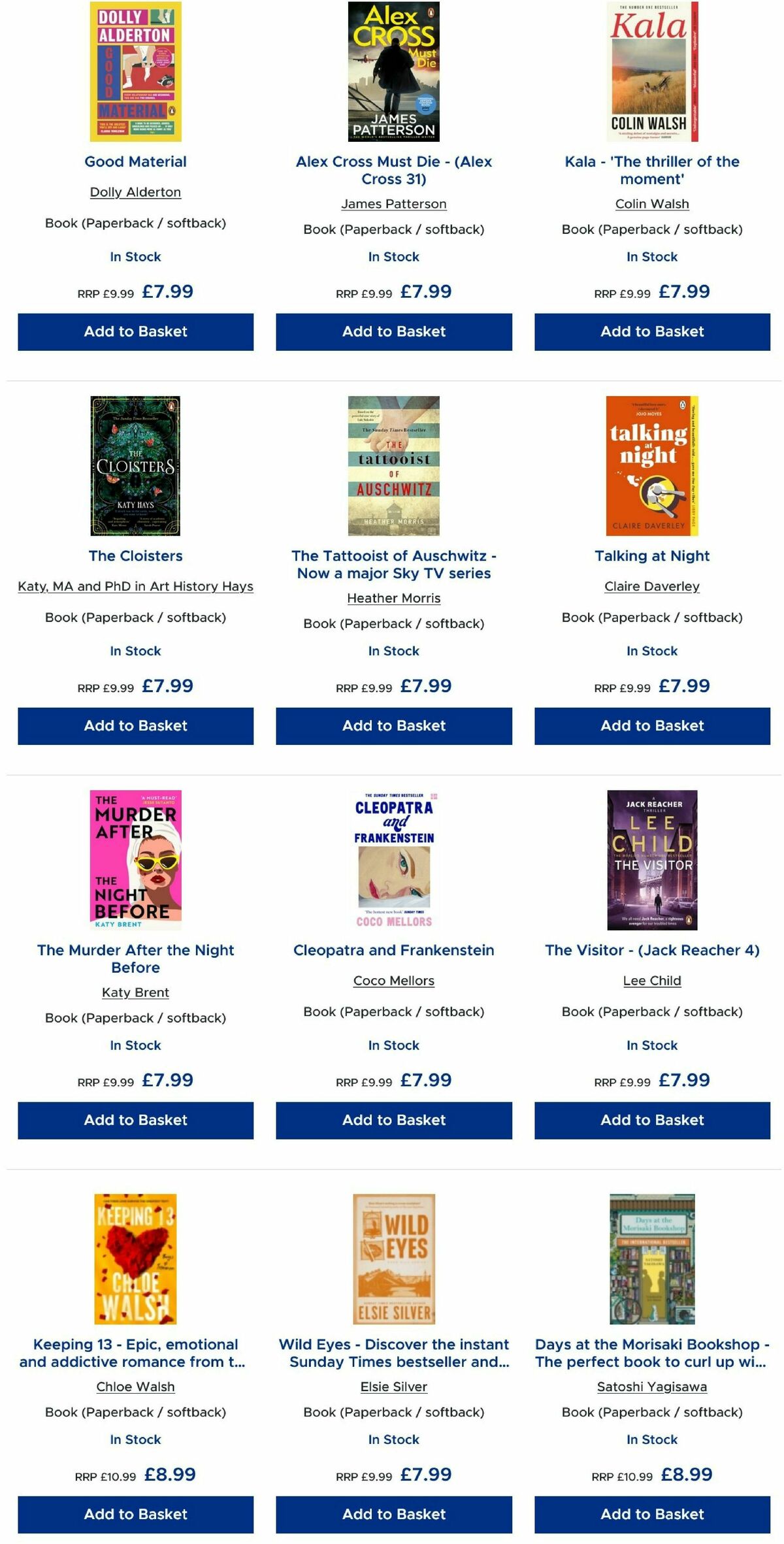 TGJones Offers from 1 April