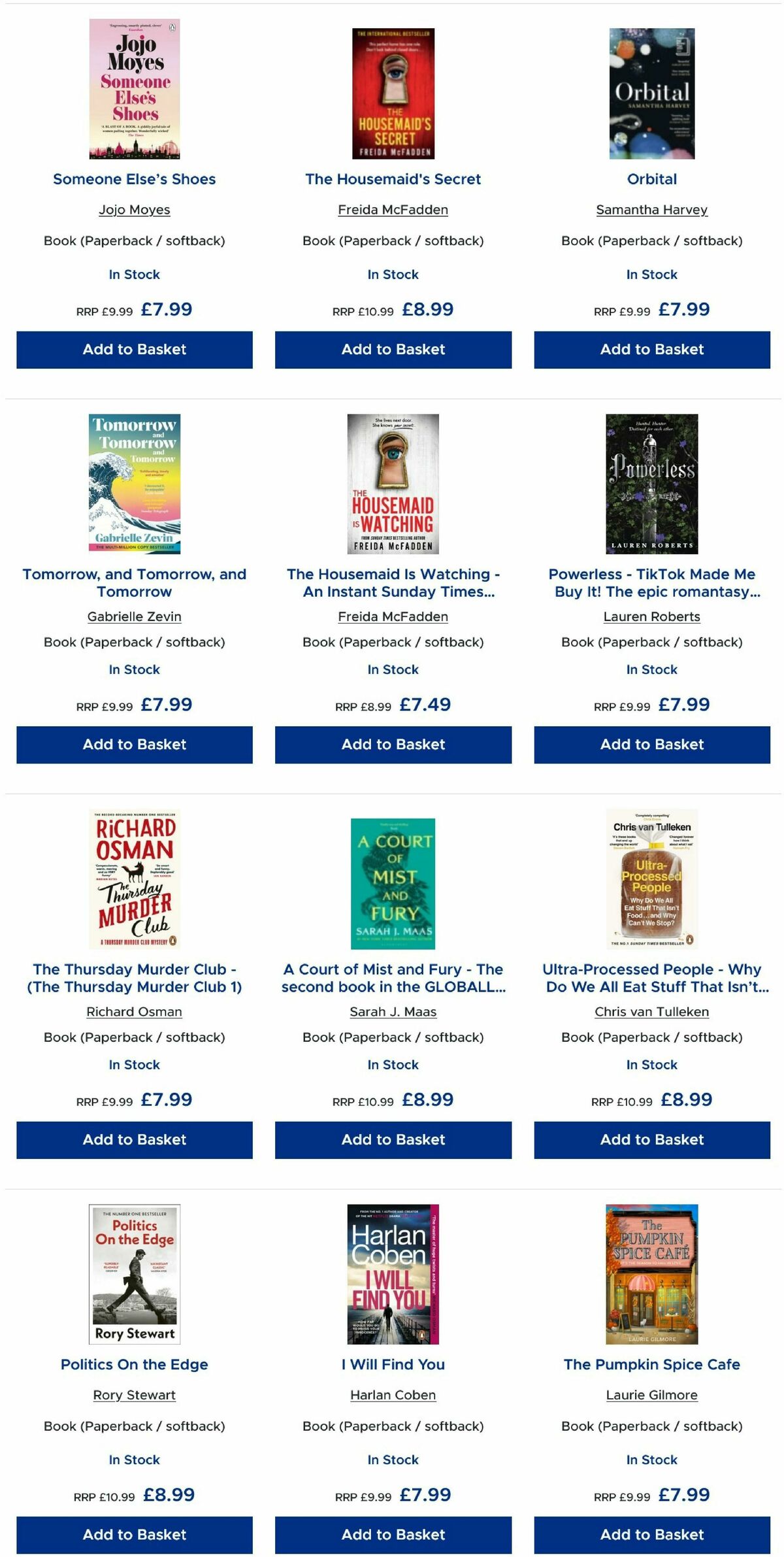 TGJones Offers from 1 April