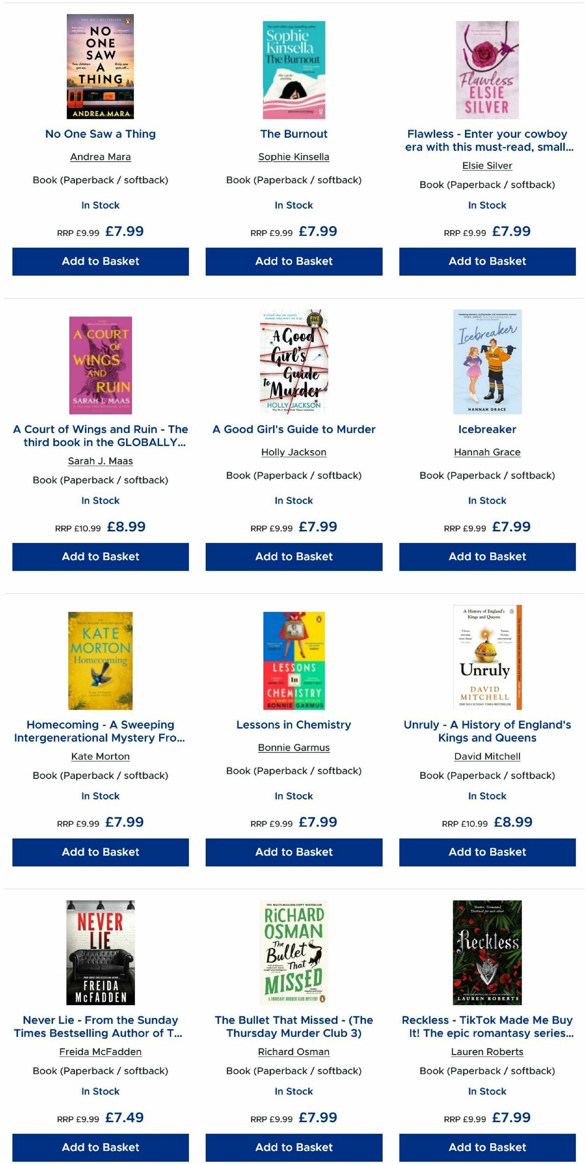 TGJones Offers from 1 April