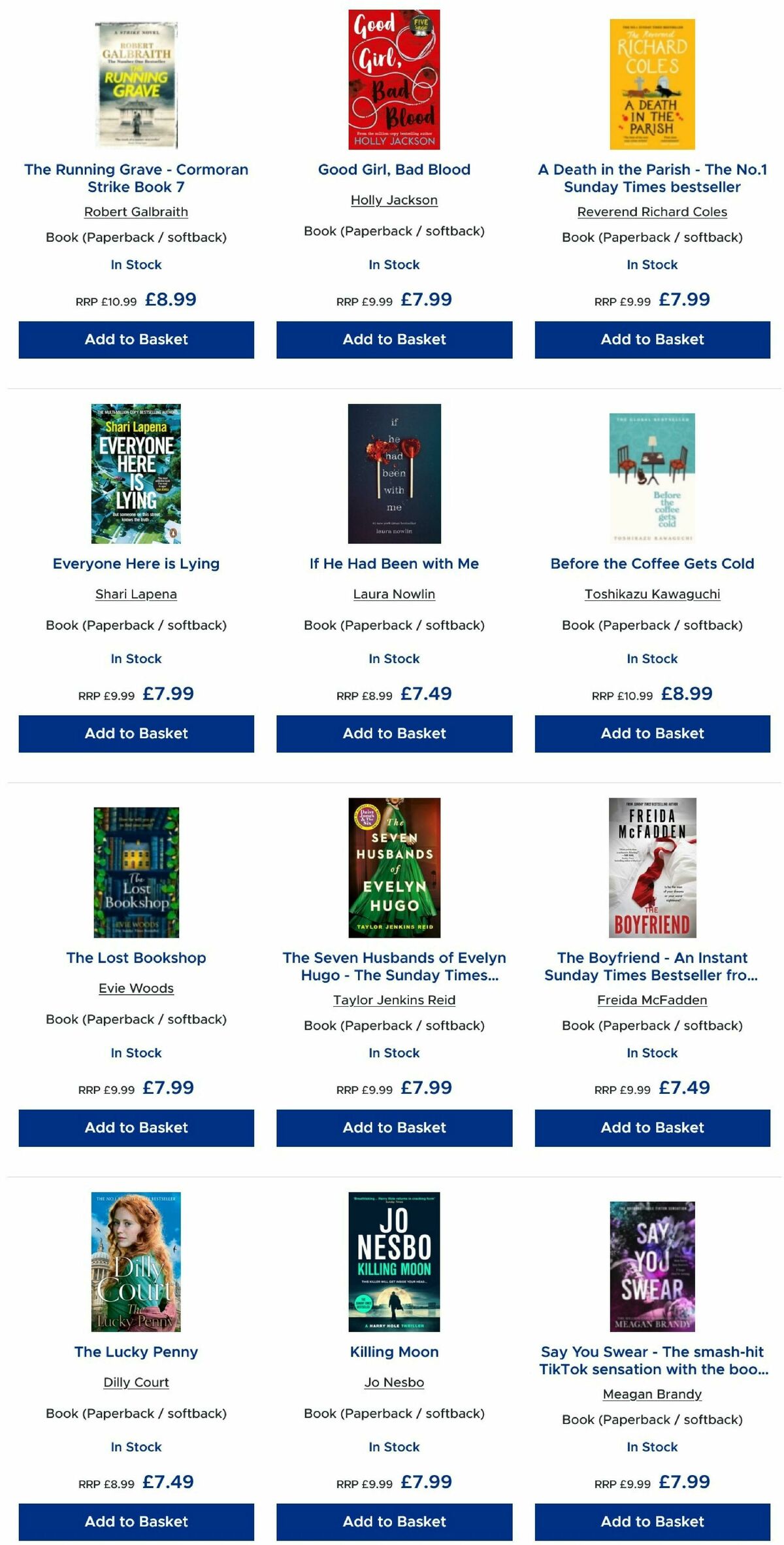 TGJones Offers from 1 April