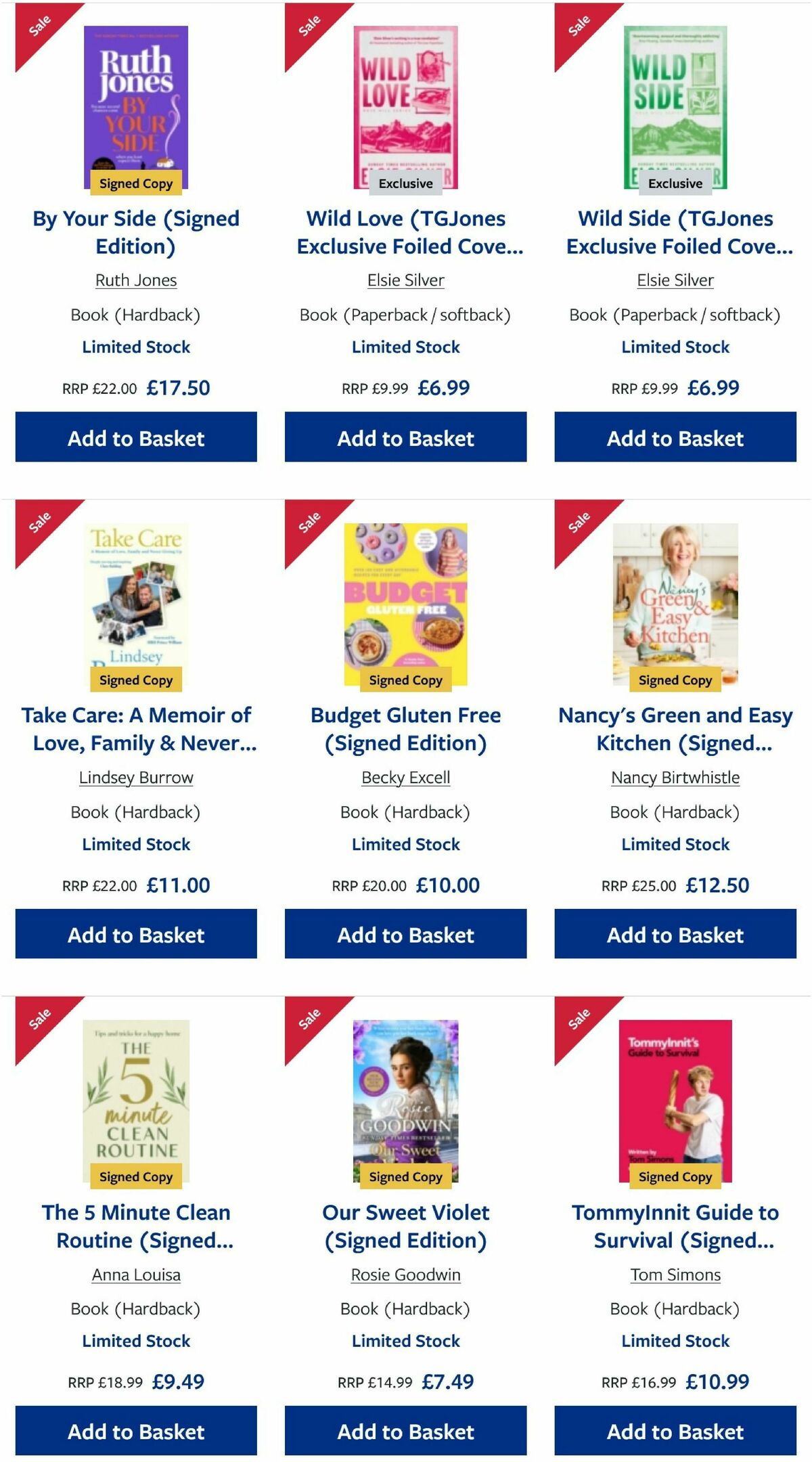 TGJones Offers from 1 July