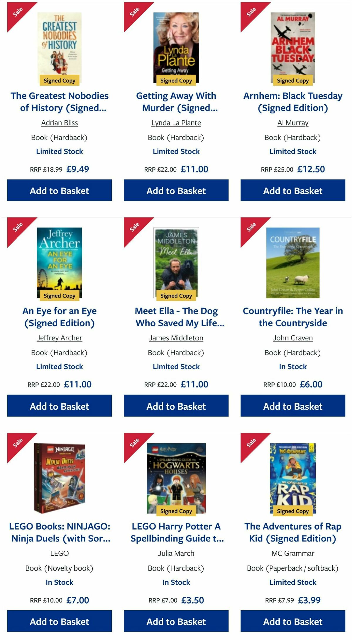 TGJones Offers from 1 July