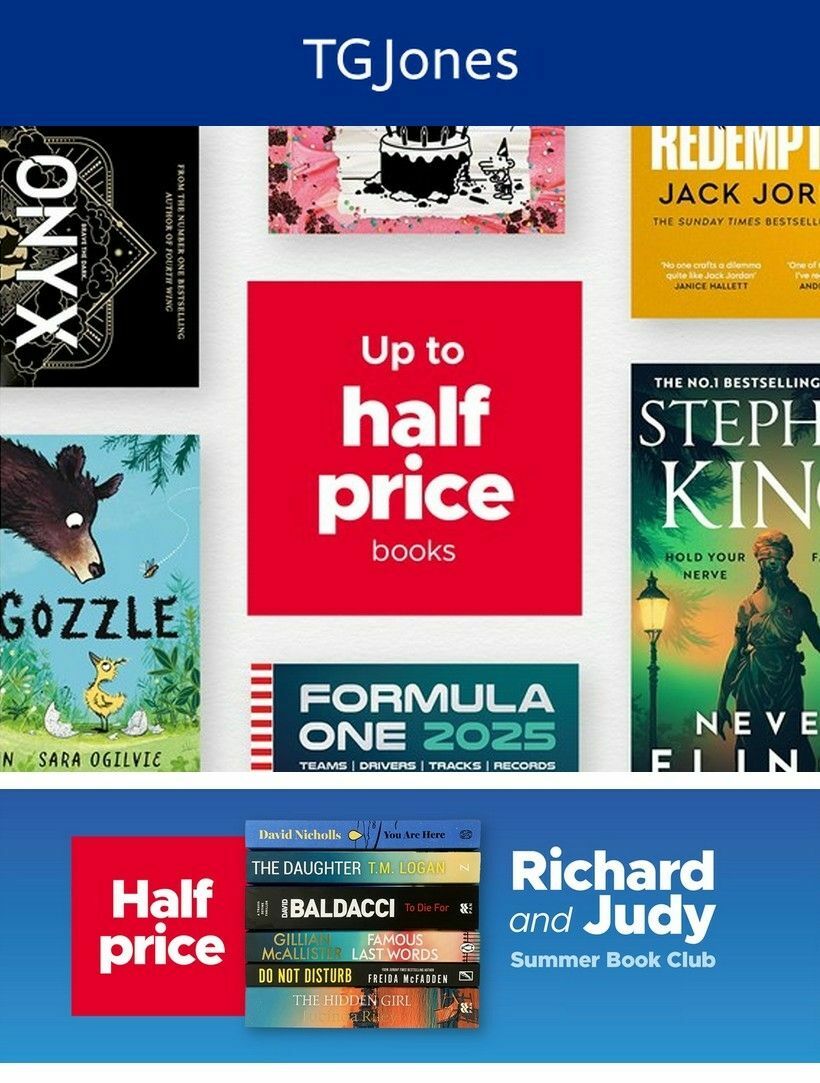 TGJones Offers from 22 July