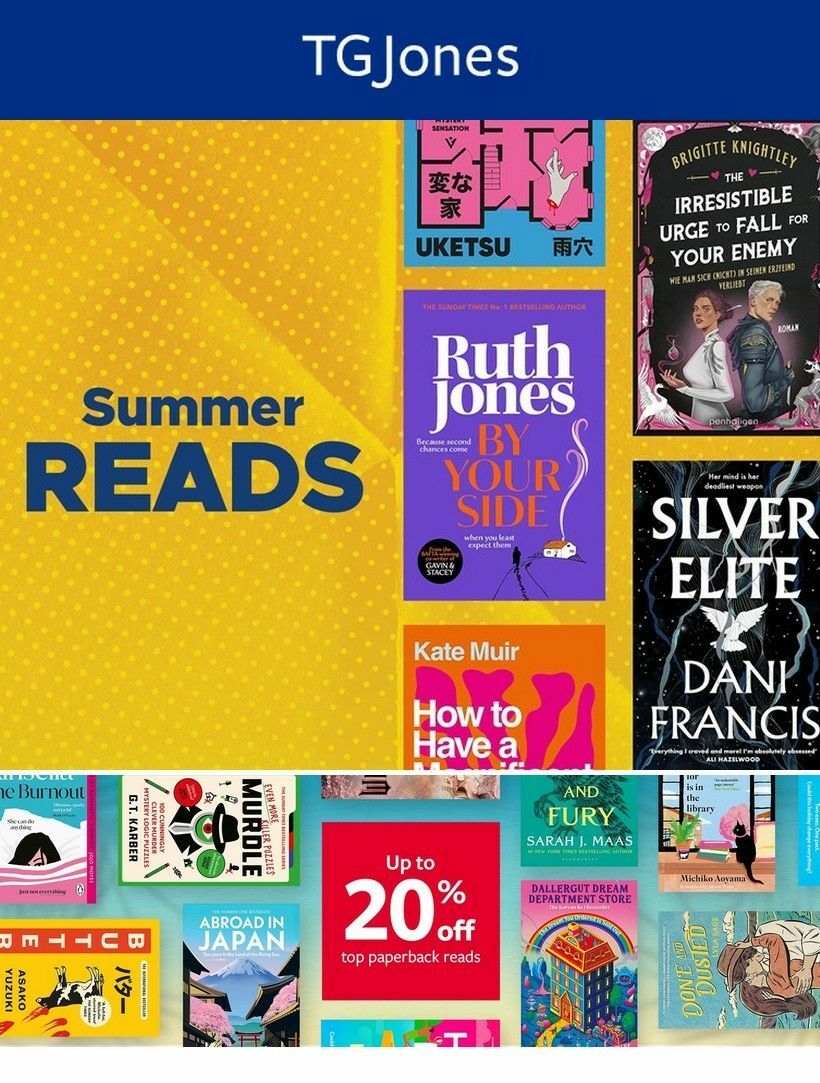 TGJones Offers from 29 July