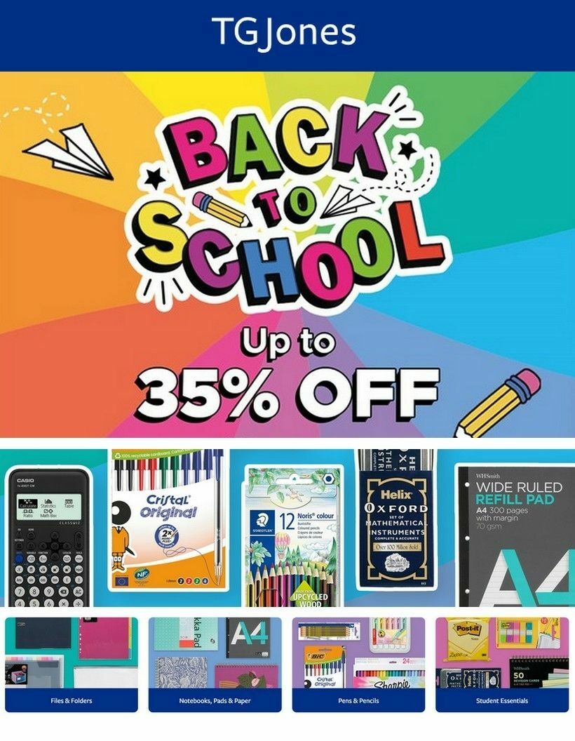 TGJones Offers from 25 August
